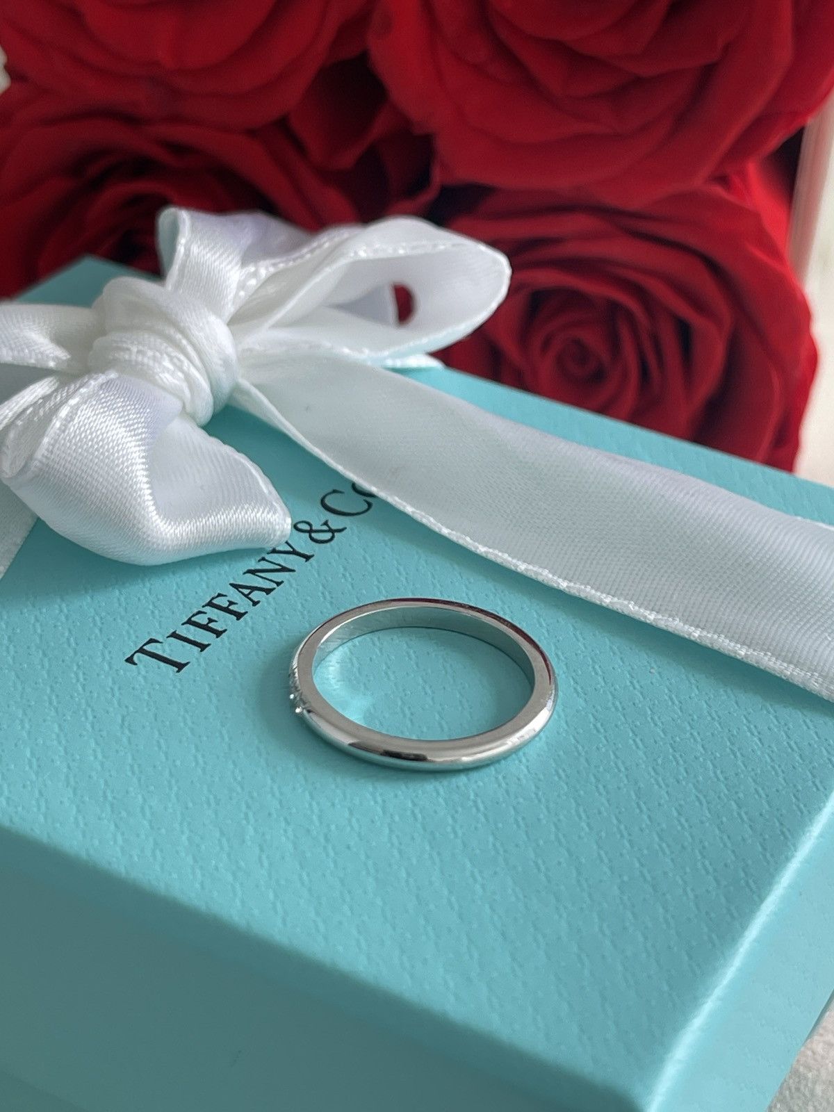 Tiffany & Co. Tiffany & Co. Forever Ring Platinum Diamonds 5.25 $1850 Size ONE SIZE - 12 Thumbnail