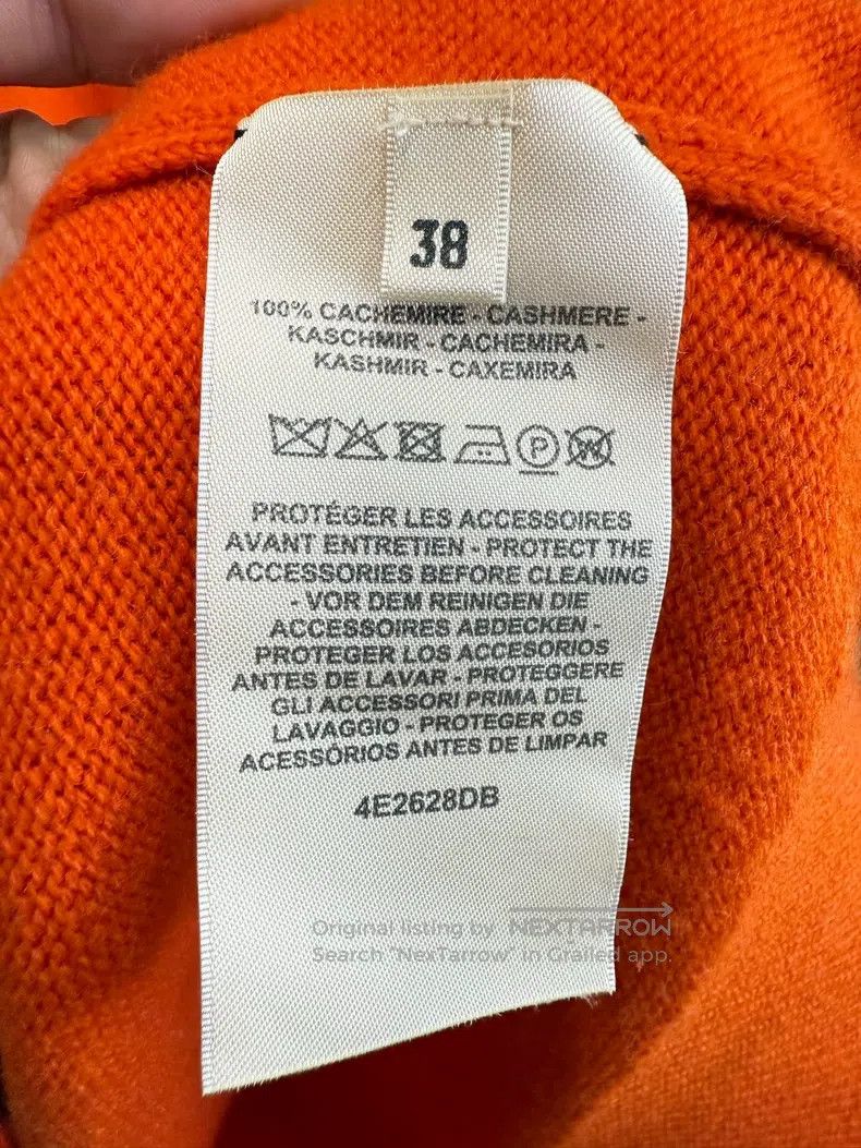Hermes Hermes SS24 Pig Nose Ice Cream Cashmere Hooded Sweater Size XS / US 0-2 / IT 36-38 - 5 Thumbnail