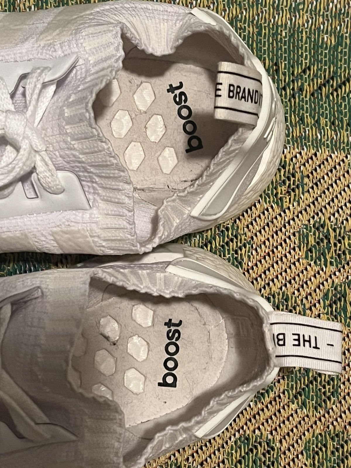 Adidas adidas nmd triple white Size US 9 / EU 42 - 4 Thumbnail
