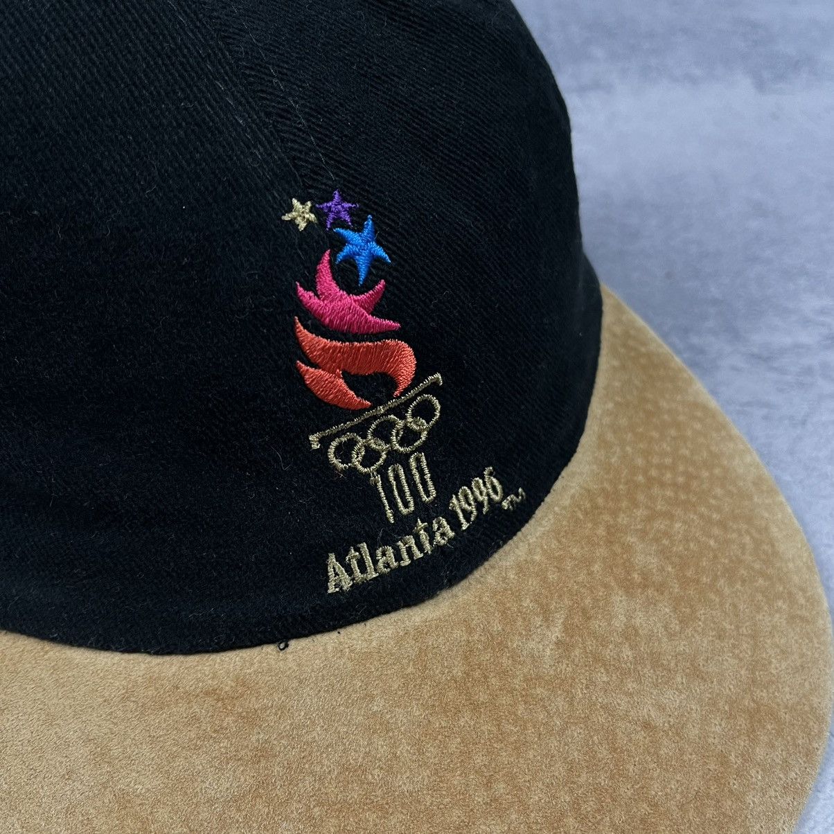 USA Olympics Vintage Atlanta McDonalds olympic games cap 1996 Size ONE SIZE - 5 Thumbnail