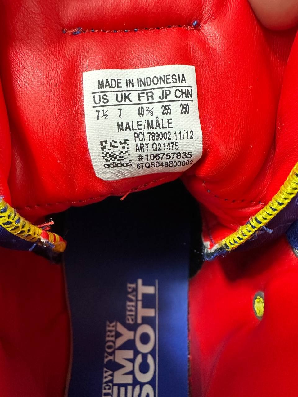 Adidas × Jeremy Scott Adidas x Jeremy Scott Wings "Chinese New Year" Q21475 Size US 7.5 / EU 40-41 - 16 Thumbnail