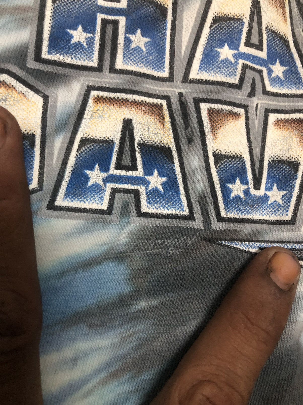 Vintage Vintage 96 harley davidson acid wash Size US M / EU 48-50 / 2 - 12 Thumbnail