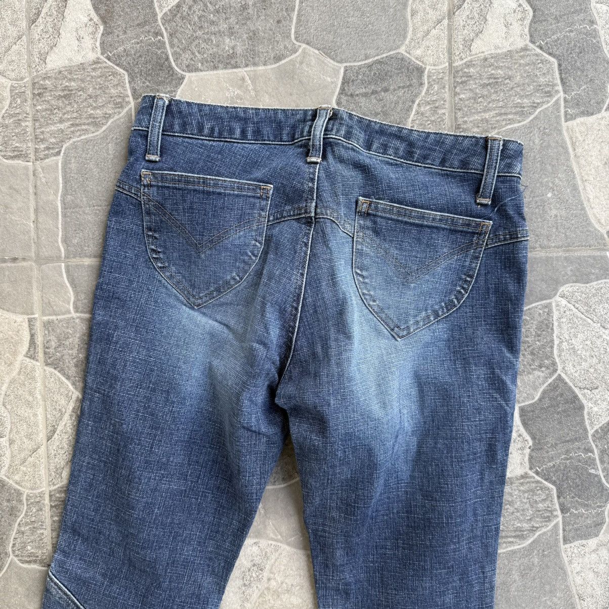 Japanese Brand ET BOITE Flare Jeans Size 32" / US 10 / IT 46 - 4 Thumbnail