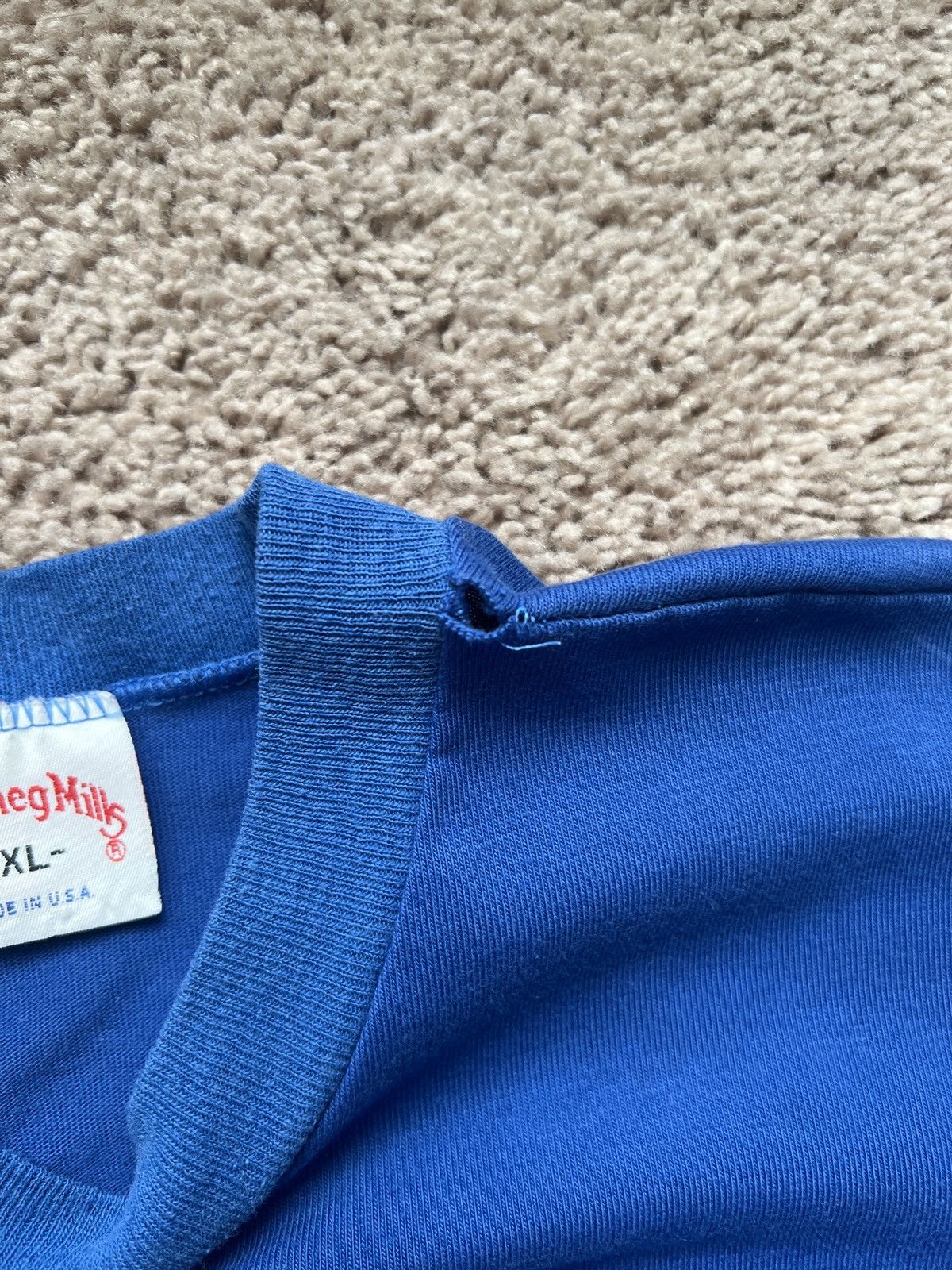 Nutmeg Vintage Nutmeg Mills Dodgers Tee Size US L / EU 52-54 / 3 - 5 Thumbnail