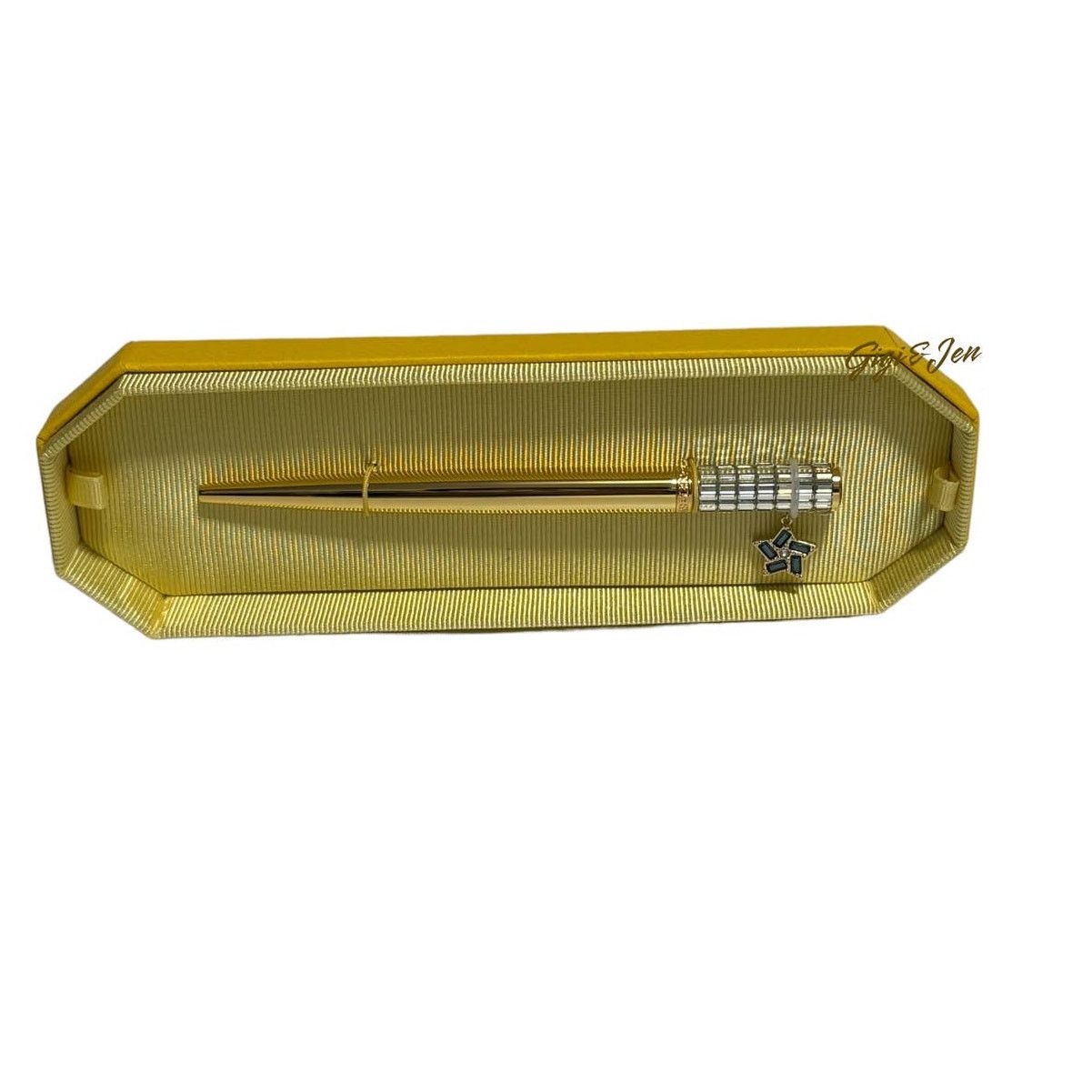 Swarovski Swarovski Celebration 2022 ballpoint pen Star, White, Gold Size ONE SIZE - 1 Thumbnail