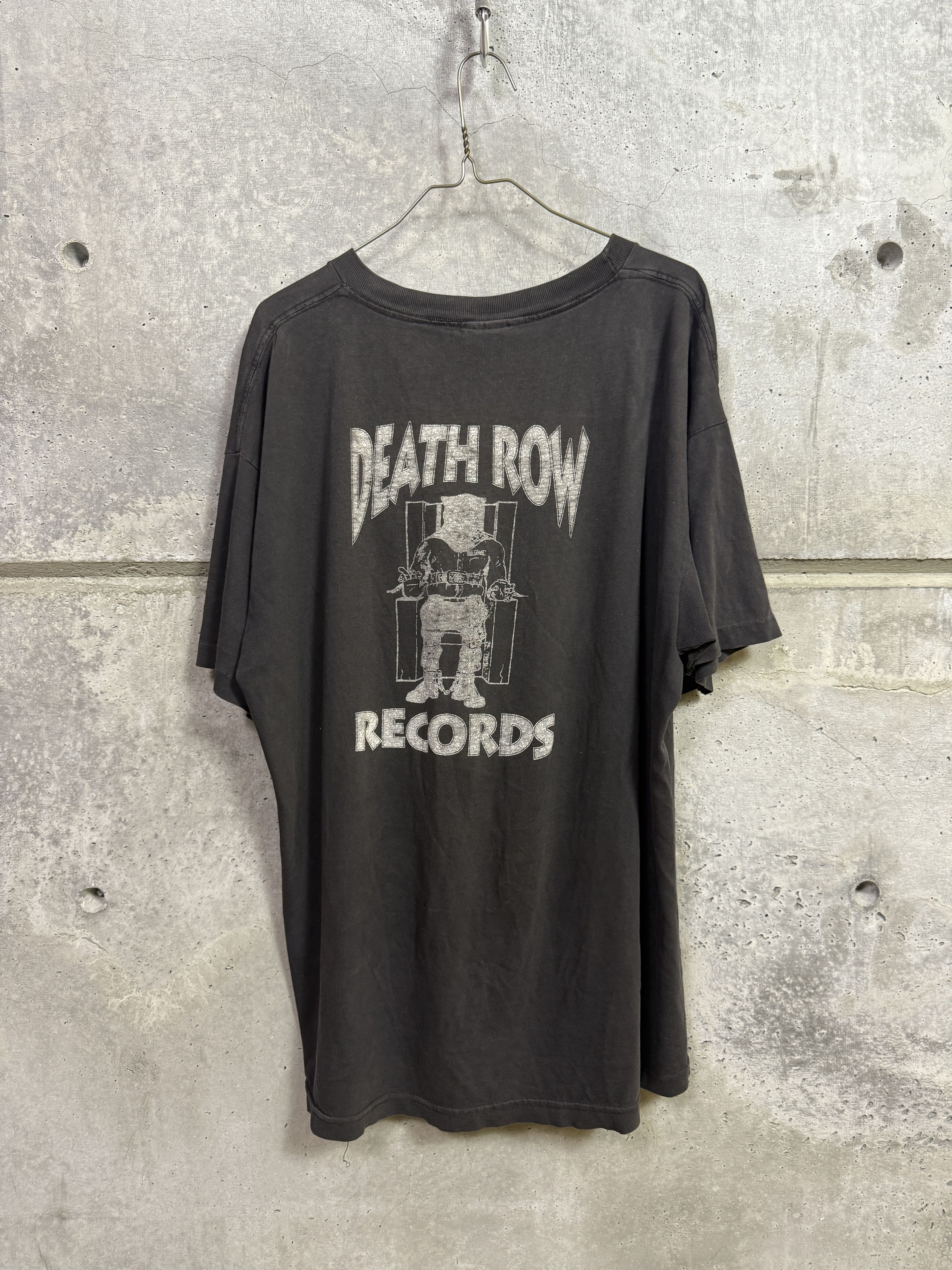 Death Row Records Vintage Death Row Records Tee Size US XL / EU 56 / 4 - 1 Thumbnail