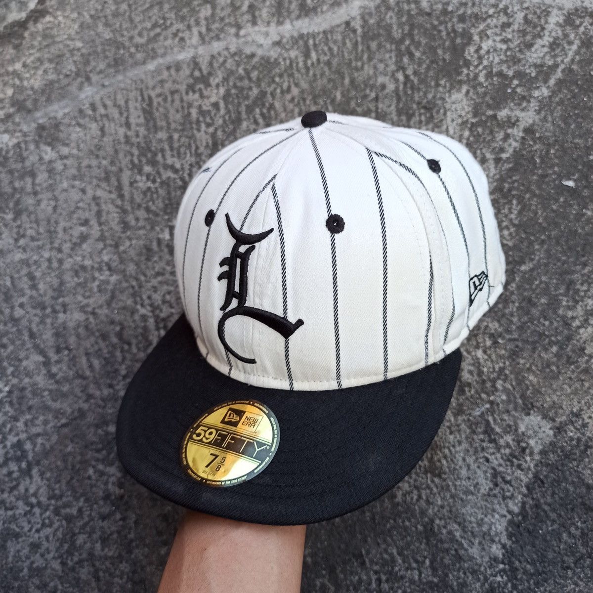 LRG Strip LRG x new era initial L gothic style. Size 38 - 2 Thumbnail
