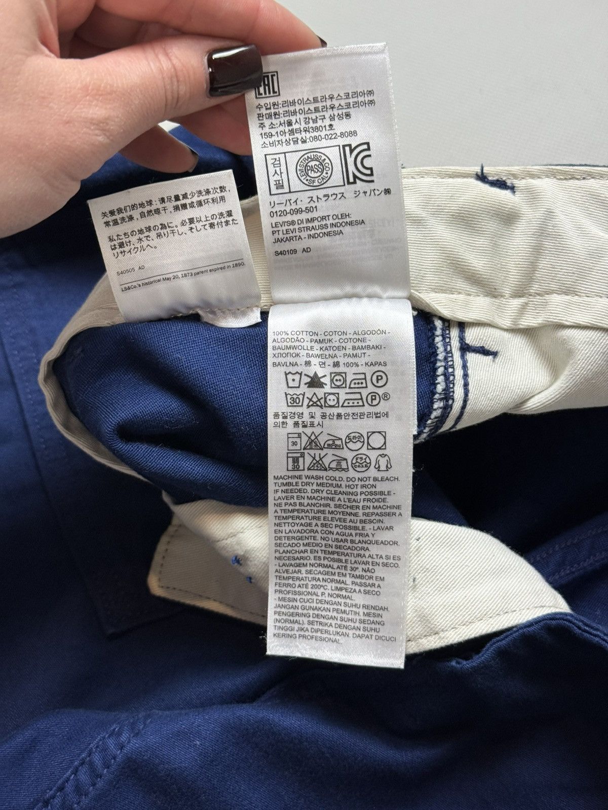 Levi's Levi’s Men’s Surplus Fatigue Workwear Cotton Pants Trousers Size US 32 / EU 48 - 16 Thumbnail
