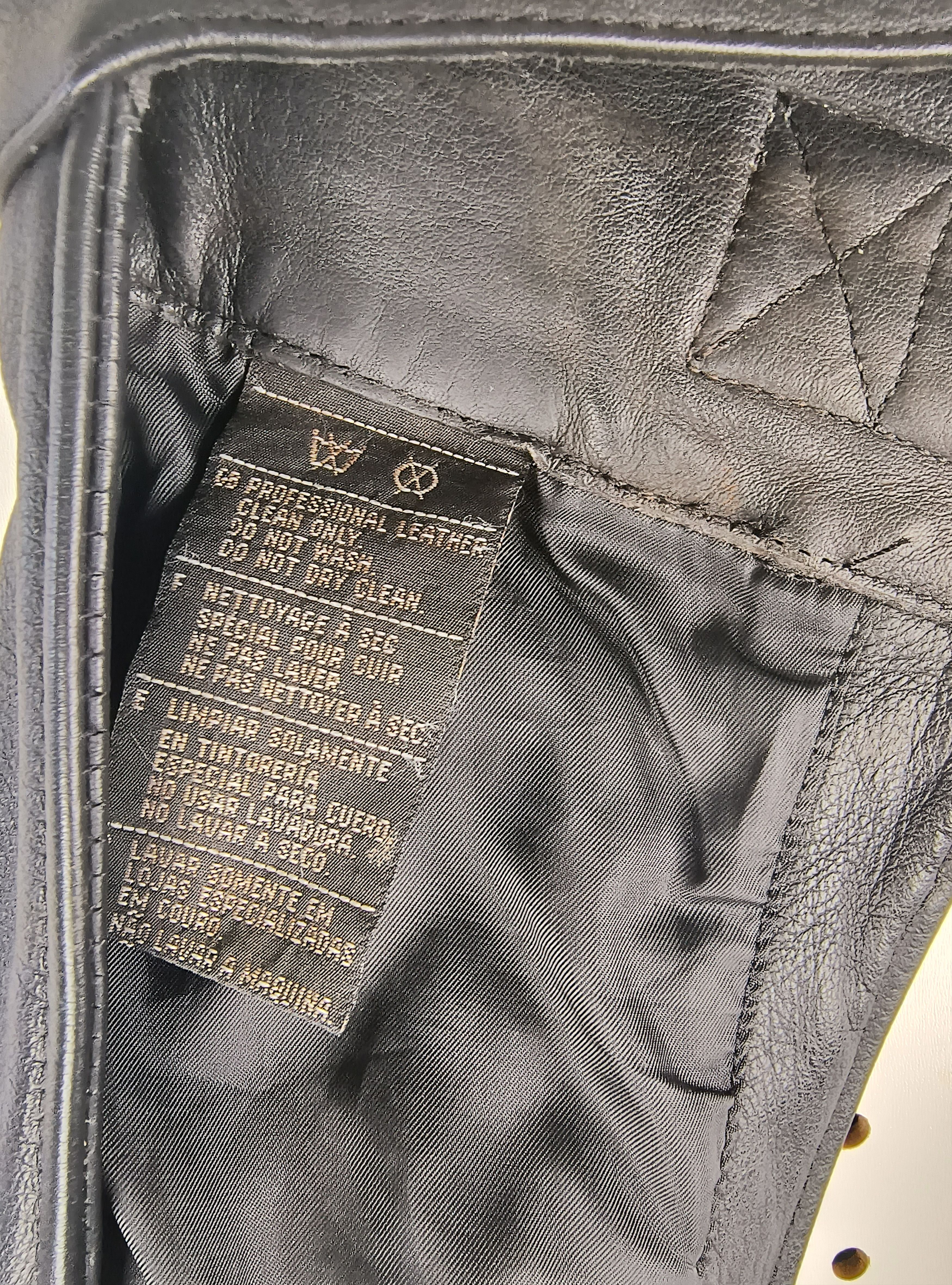 Harley Davidson Vintage Harley Davidson leather chaps Size US 36 / EU 52 - 12 Thumbnail