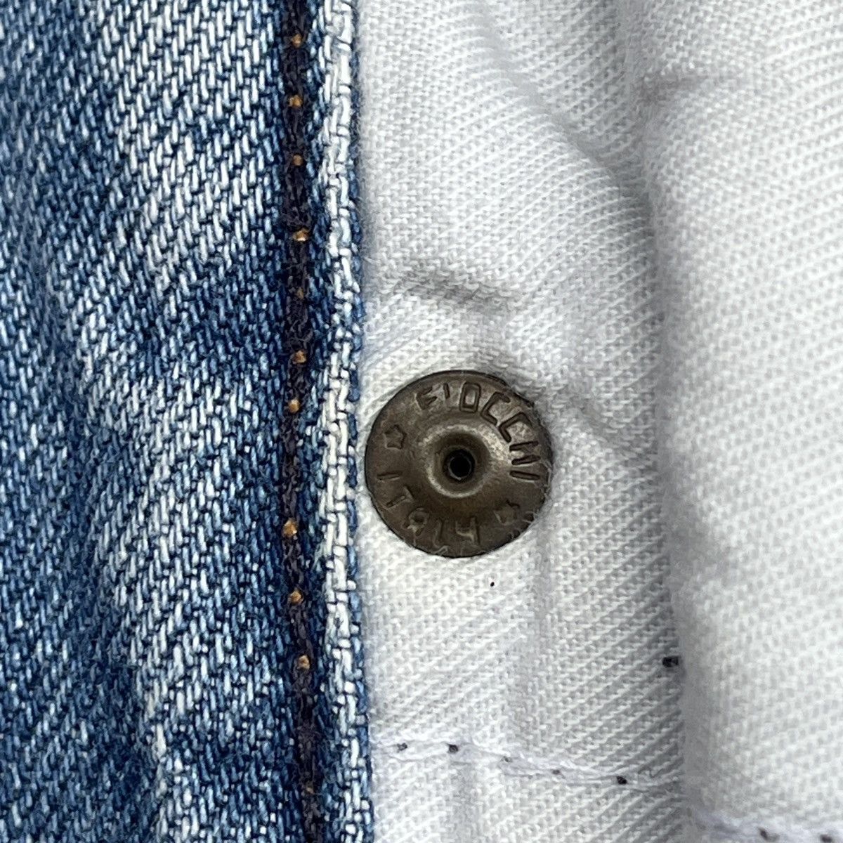 Armani VINTAGE ARMANI JEANS ITALY BAGGY LOOSE BLUE DENIM Size US 36 / EU 52 - 20 Thumbnail