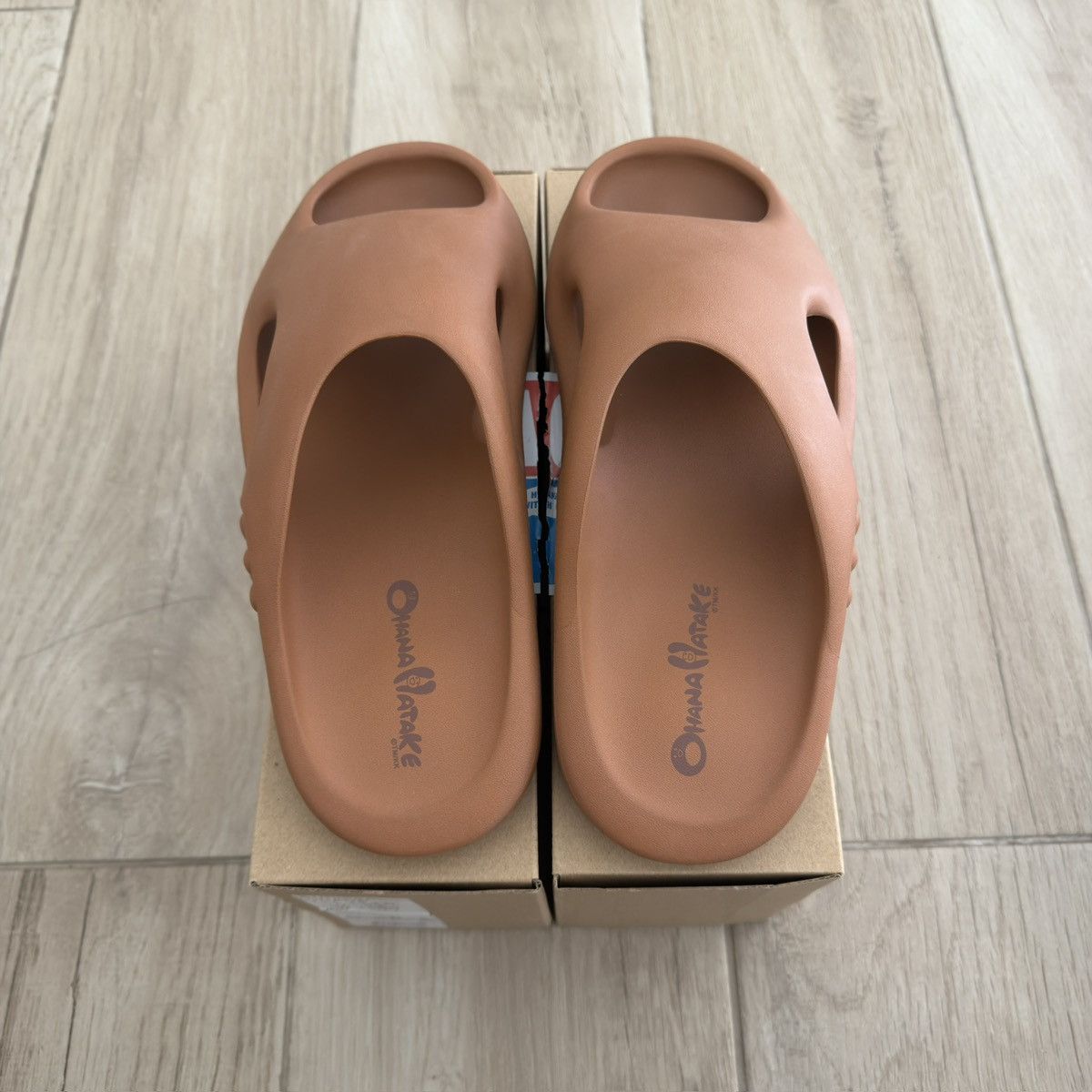 Takashi Murakami ComplexCon Ohana Hatake Surippa Slides Rust Size US 11 / EU 44 - 4 Thumbnail