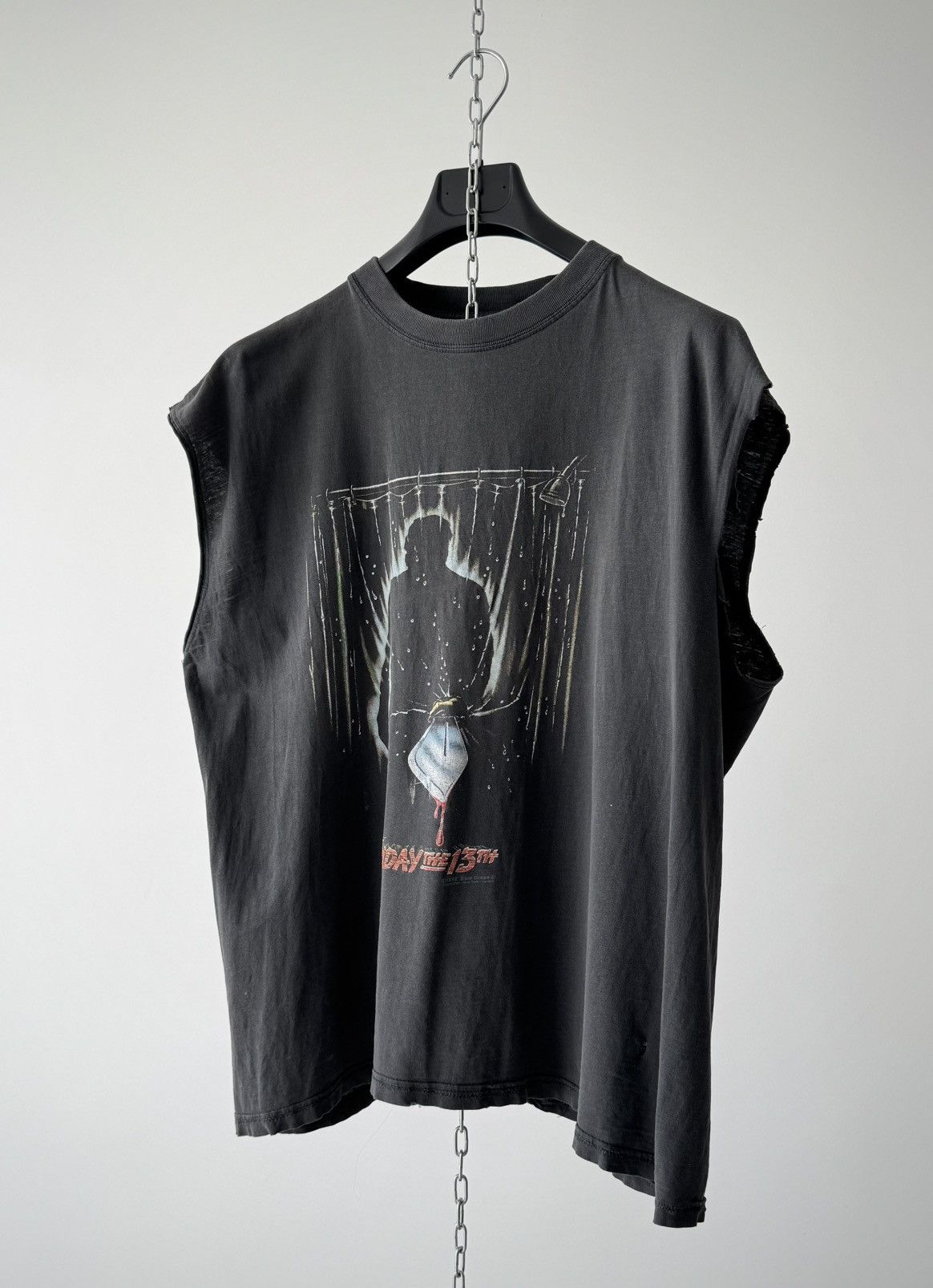 Vintage Vintage 1998 Friday the 13th Promo Movie Tank Top Shirt Size US L / EU 52-54 / 3 - 2 Thumbnail