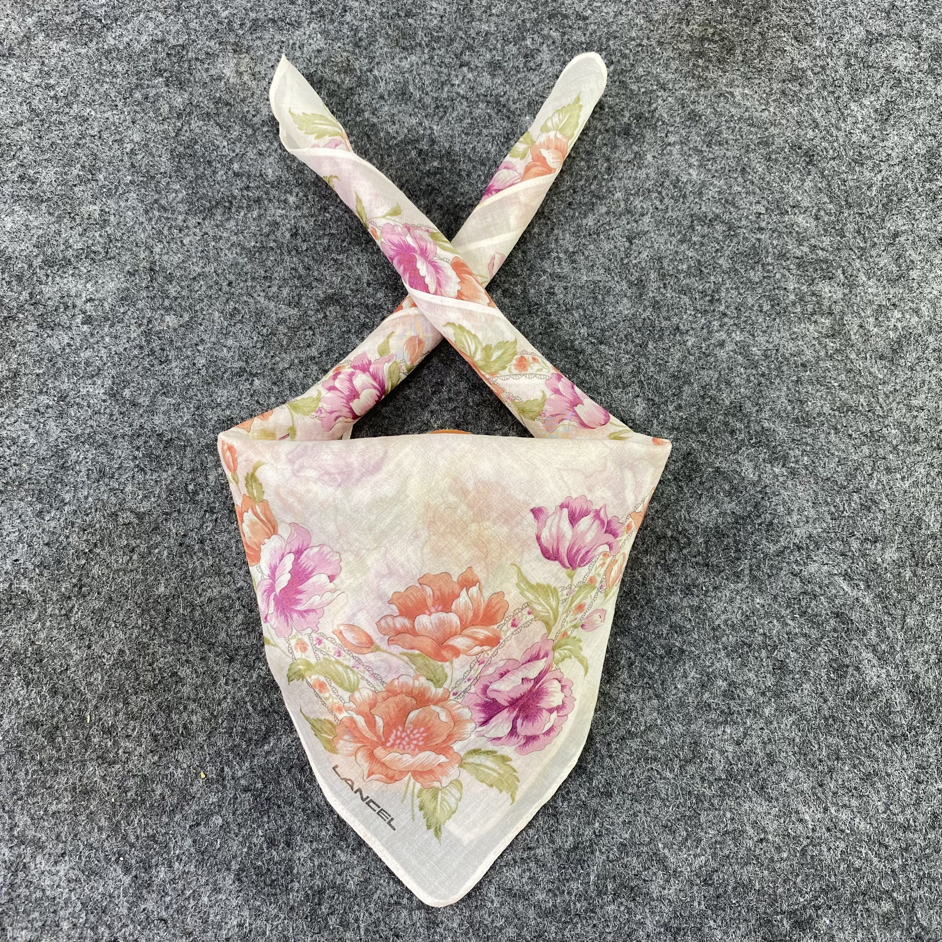Lancel Lancel Handkerchief / Bandana / Neckerchief-B482 Size ONE SIZE - 2 Thumbnail