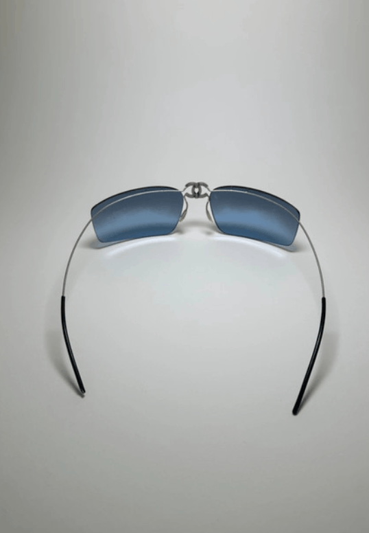 Chanel CHANEL Sunglasses 4032 Rimless Rhinestone 4017 Shields Size ONE SIZE - 3 Thumbnail