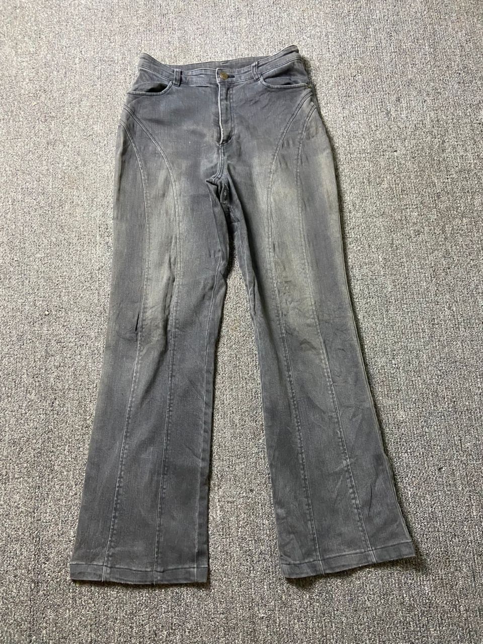 Japanese Brand Cloth Pia Brand Distinct Flare Cut Jeans (184) Size US 26 / EU 42 - 1 Thumbnail