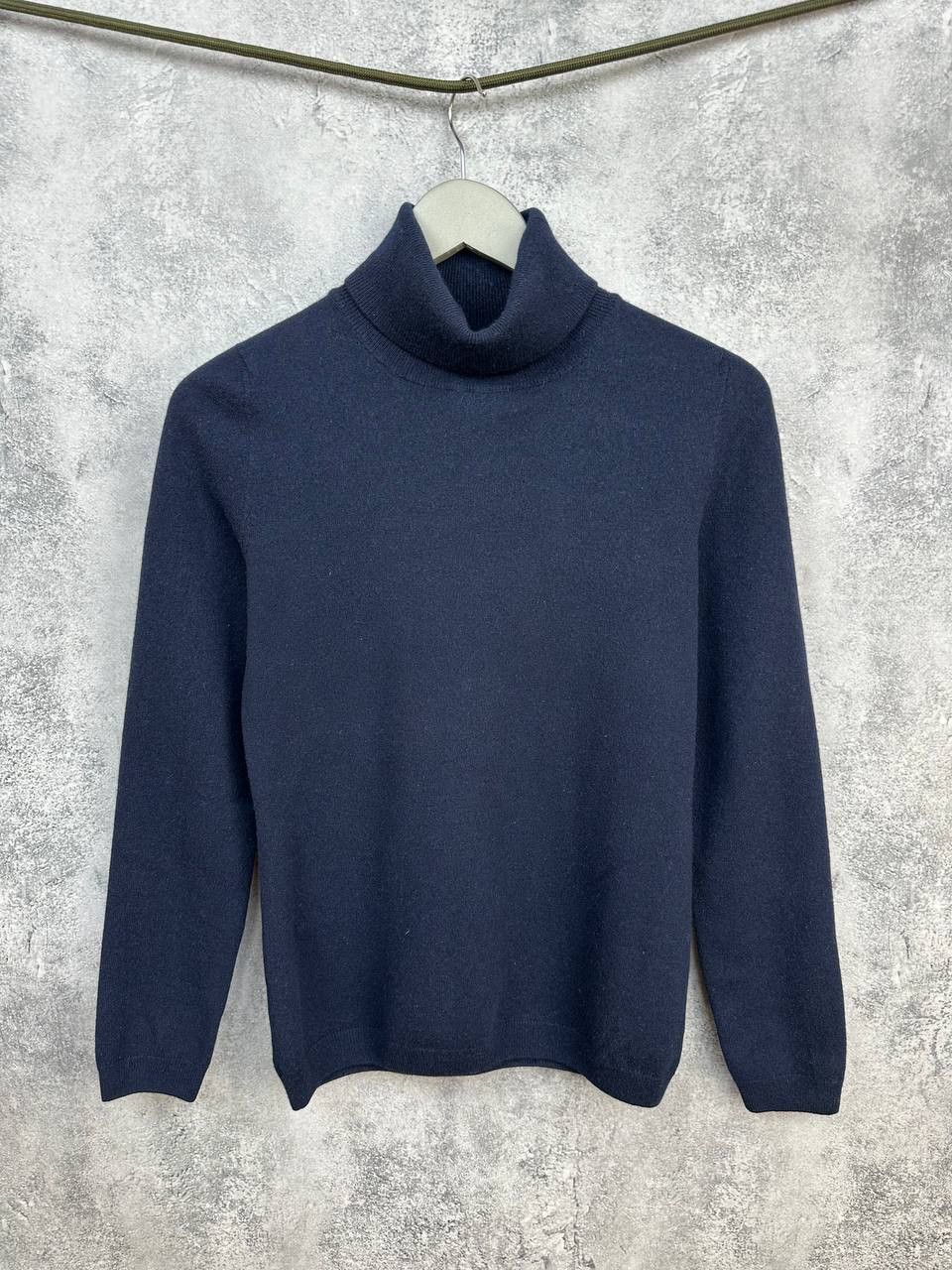 Other Falconeri Cashmere Turtleneck Sweater 100% Cashmere Navy Size S / US 4 / IT 40 - 1 Thumbnail