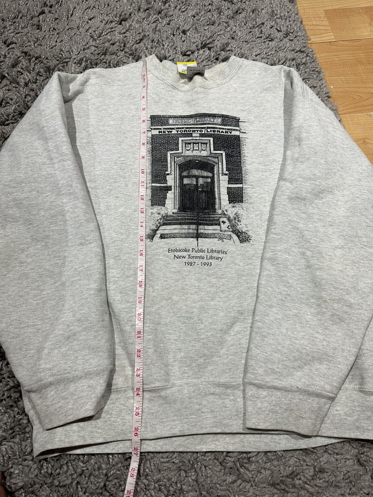 Fruit Of The Loom × Vintage Vintage Fruit of the Loom Shirt Mens Toronto New Library Size US L / EU 52-54 / 3 - 1 Thumbnail
