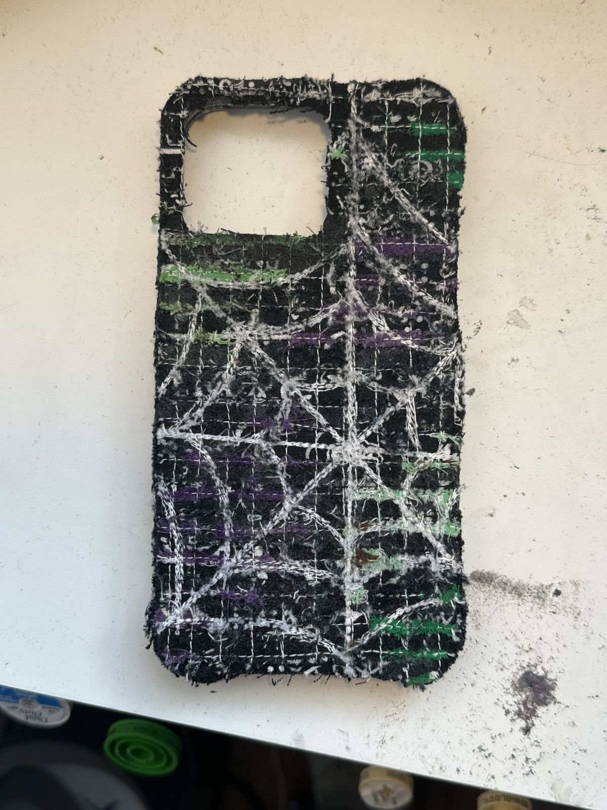 Japanese Brand Spiderweb Boro Iphone Case Size ONE SIZE - 2 Thumbnail