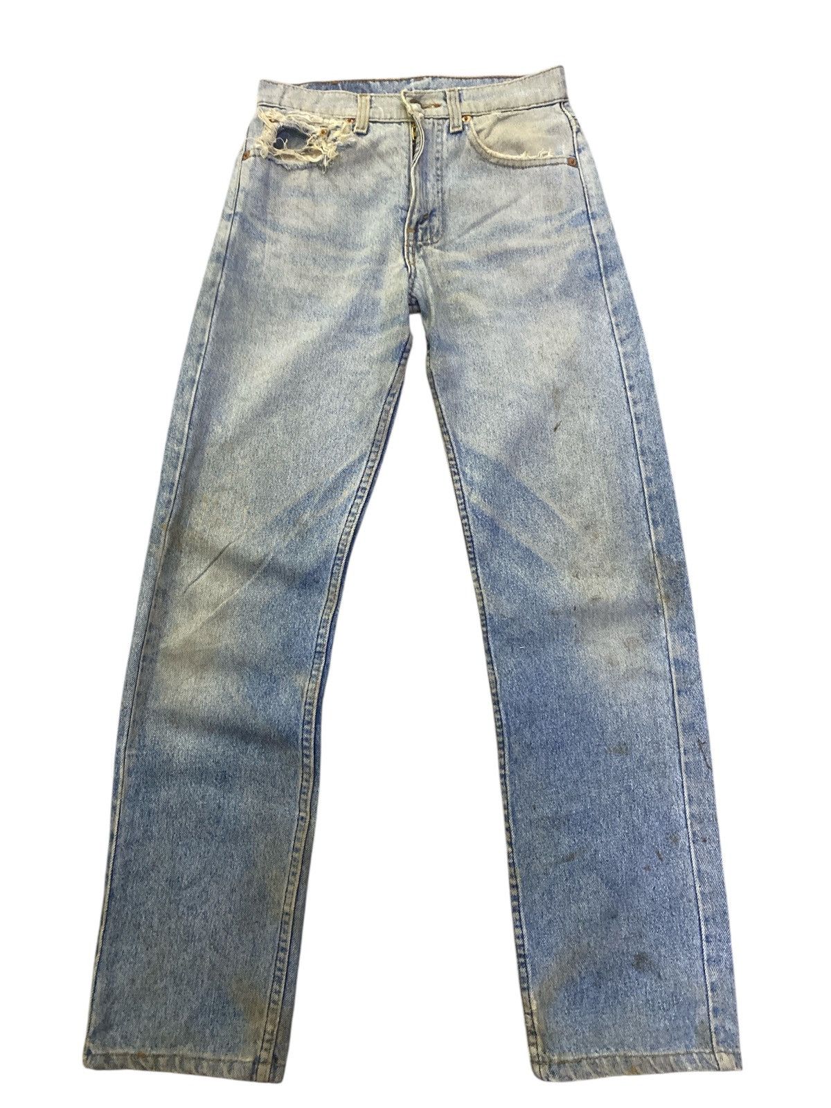 Levi's × Levi's Vintage Clothing × Vintage Vintage Levi’s USA 505 Distressed Denim Size US 28 / EU 44 - 7 Thumbnail