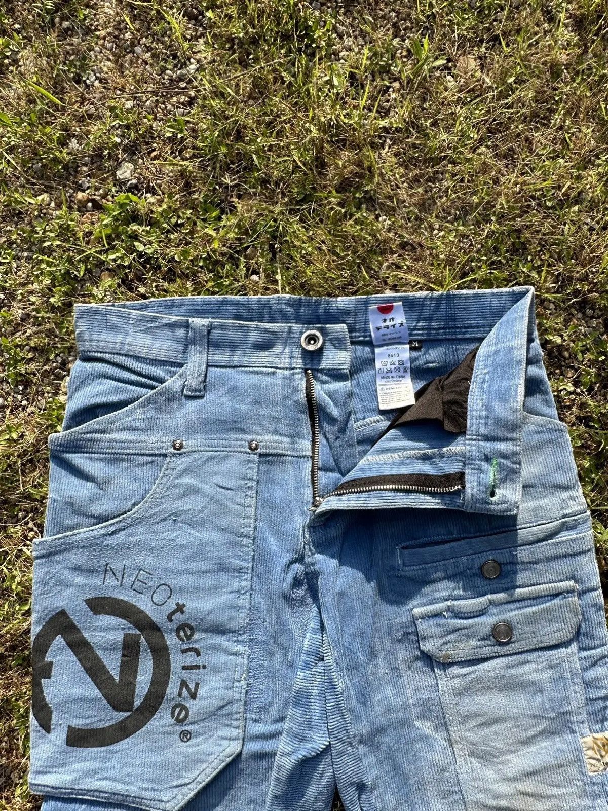 If Six Was Nine CRAZY!🔥🔥 NEOTERIZE Multipocket N.T.R.Z. Corduroy Pants W30 Size US 30 / EU 46 - 7 Thumbnail