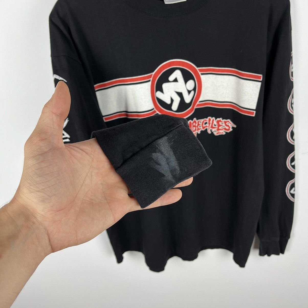 Band Tees Vintage Dirty Rotten Imbeciles DRI rare tour longsleeve 2004 Size US L / EU 52-54 / 3 - 7 Thumbnail