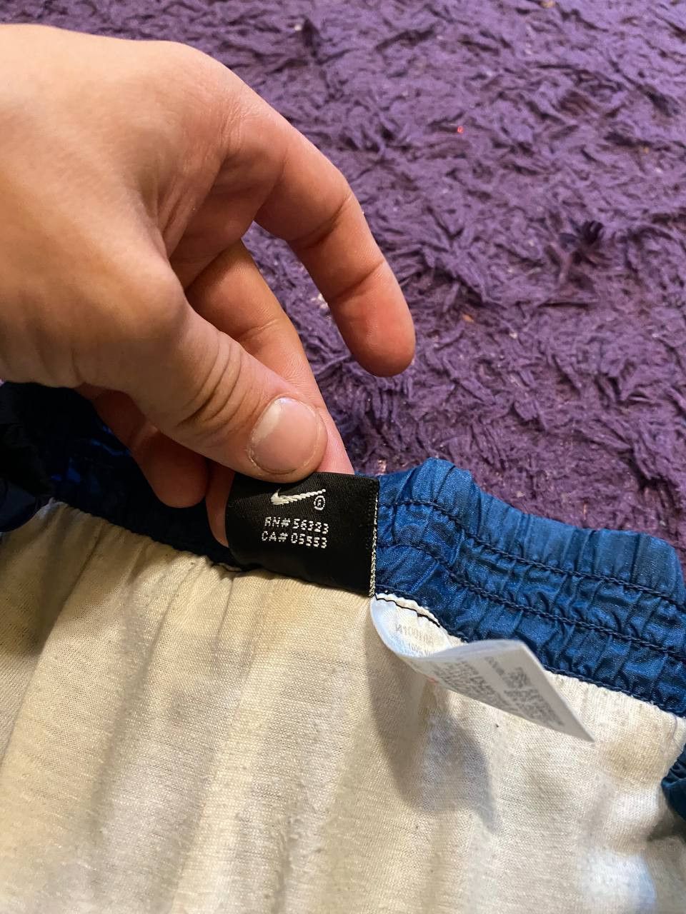 Nike Vintage Casual pants logo NIKE Y2K streetwear Size US 36 / EU 52 - 3 Thumbnail