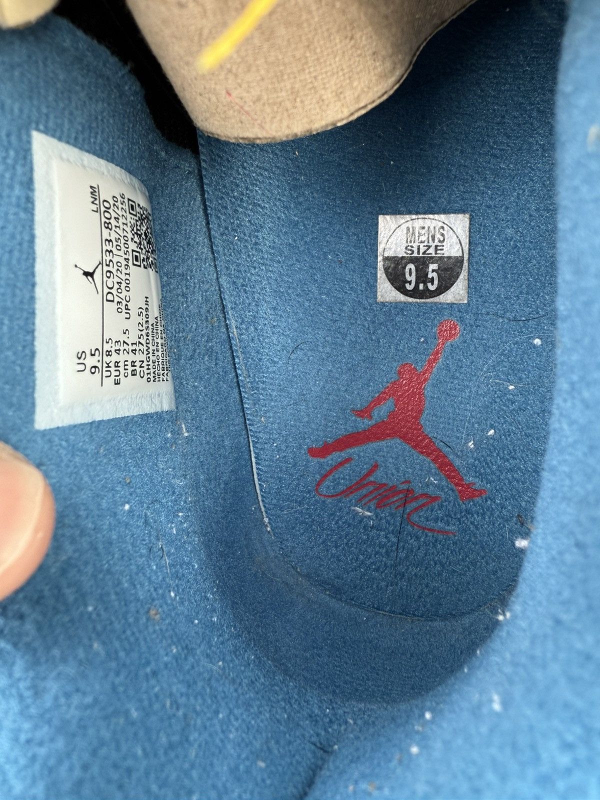 Jordan Brand × Union LA Air Jordan 4 Retro SP Guava Ice Size US 9.5 / EU 42-43 - 15 Thumbnail