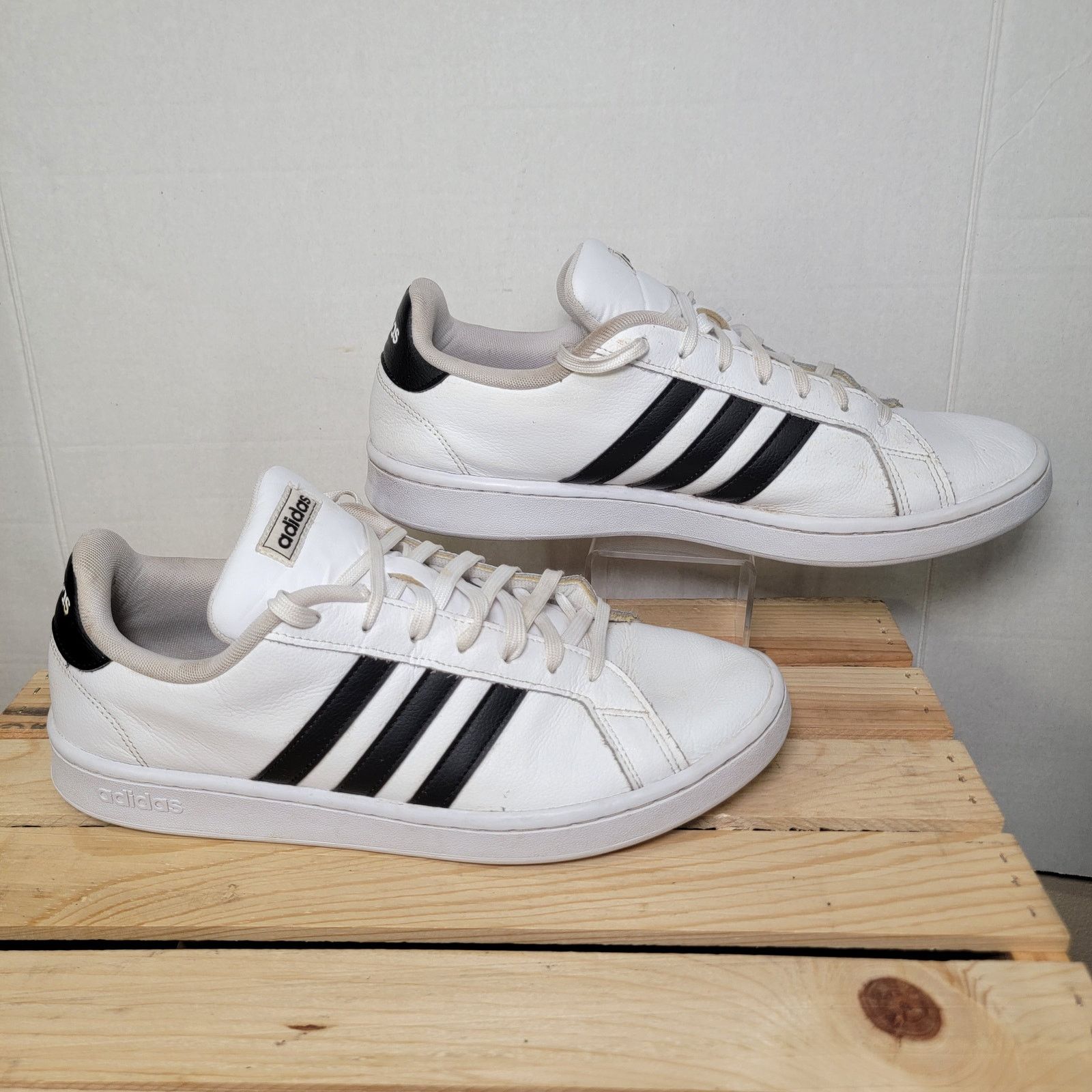 Adidas Adidas Grand Court Lifestyle Shoes, Retro Copies 1970s - 12 Size US 12 / EU 45 - 3 Thumbnail