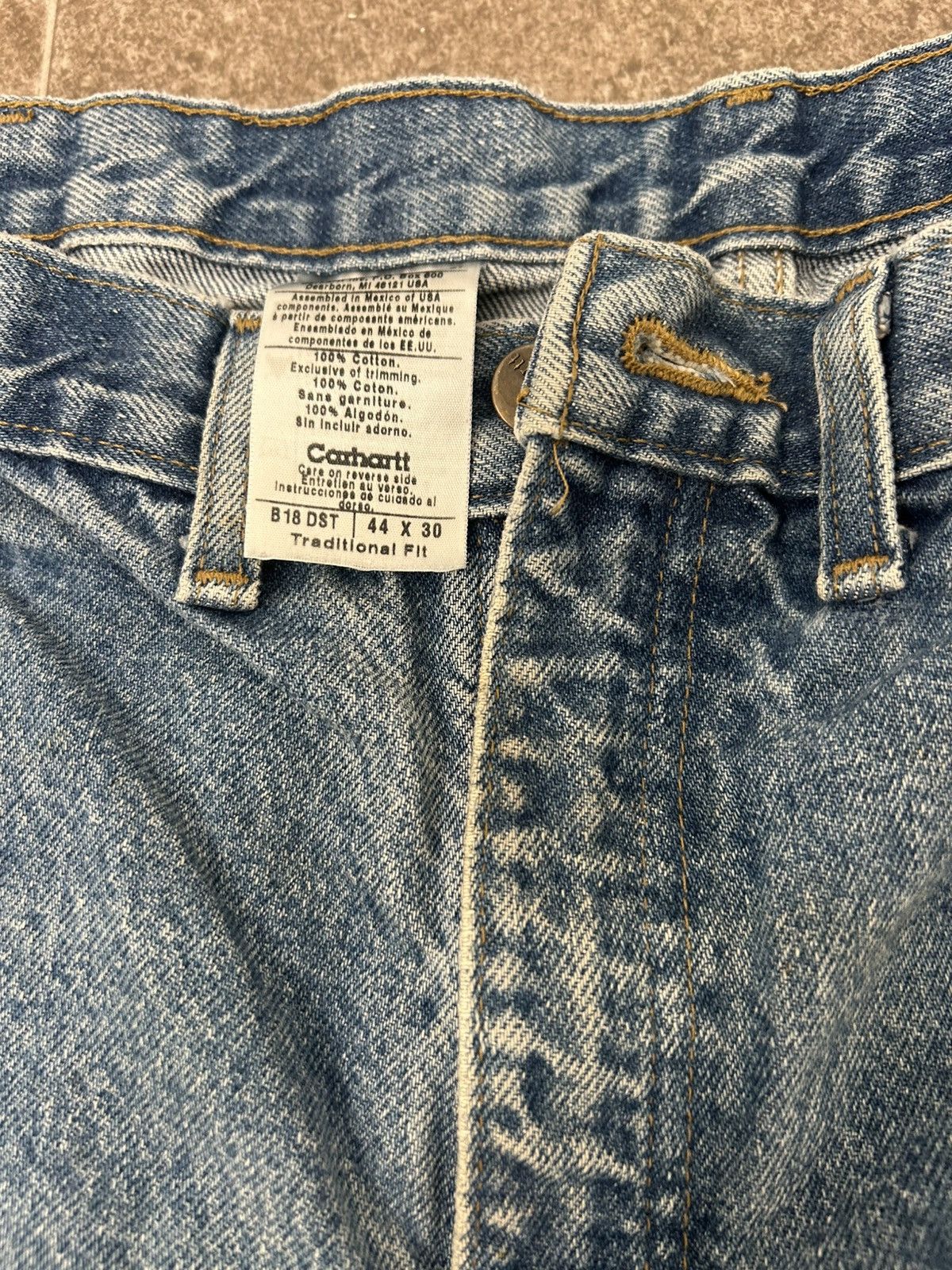 Carhartt Vintage carhartt Jeans Size US 44 / EU 60 - 4 Thumbnail