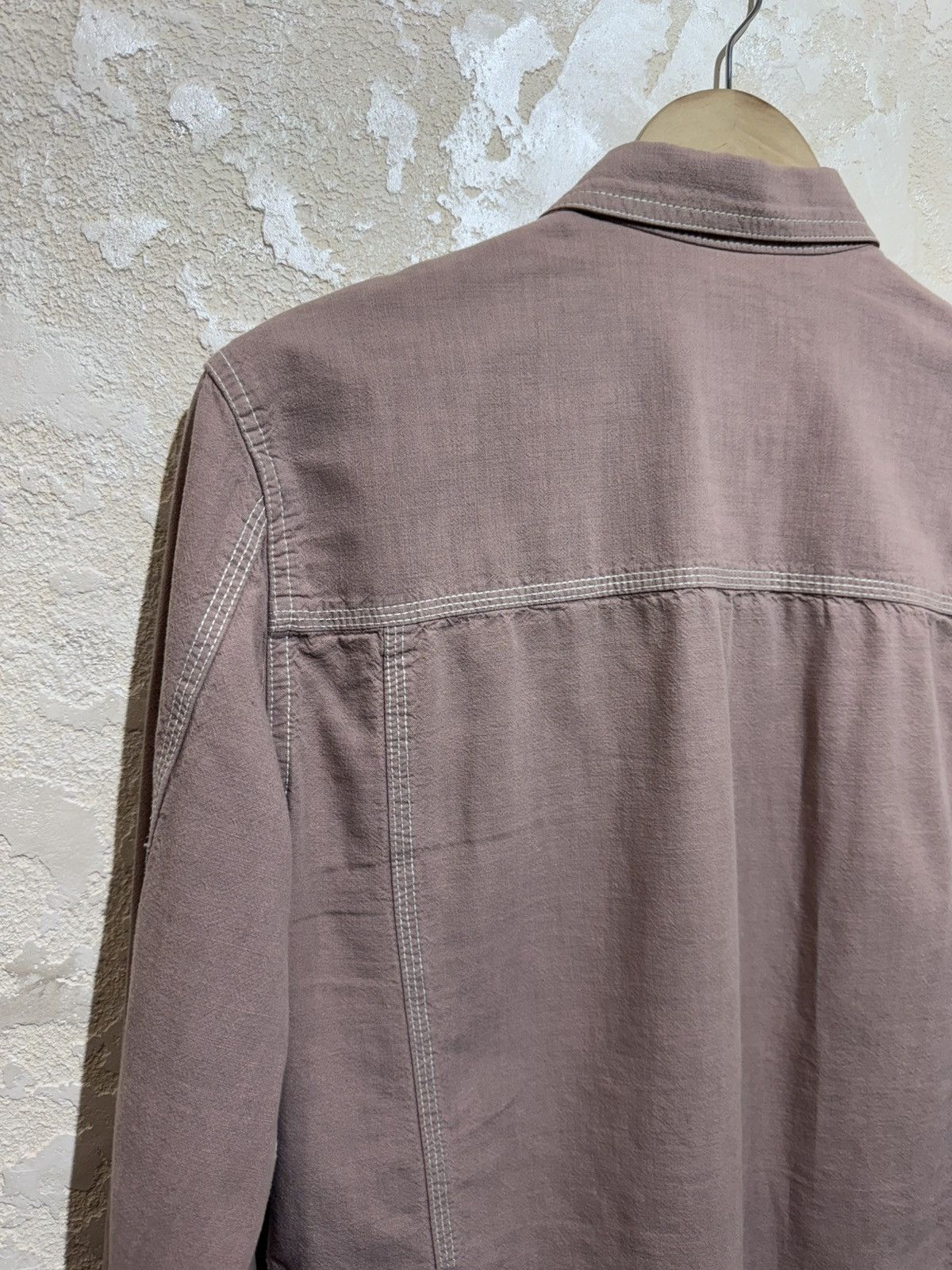 Diesel × Vintage Men's Diesel Long Sleeve Shirt Pink Plaid pattern Vintage Size US M / EU 48-50 / 2 - 10 Thumbnail