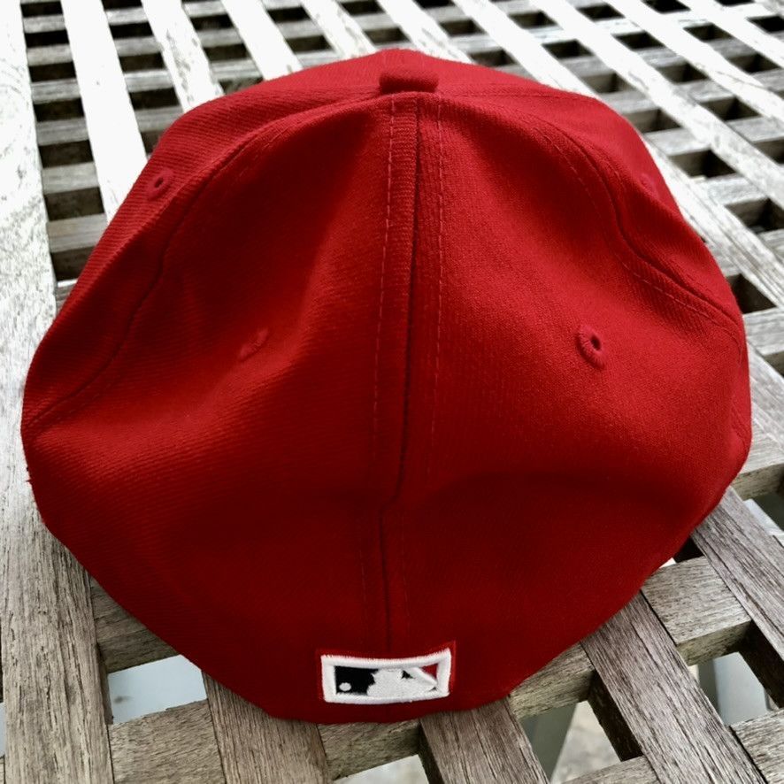 New Era Cincinnati Reds Vintage C Logo Wool Fitted Hat 7 5/8 Size ONE SIZE - 3 Thumbnail