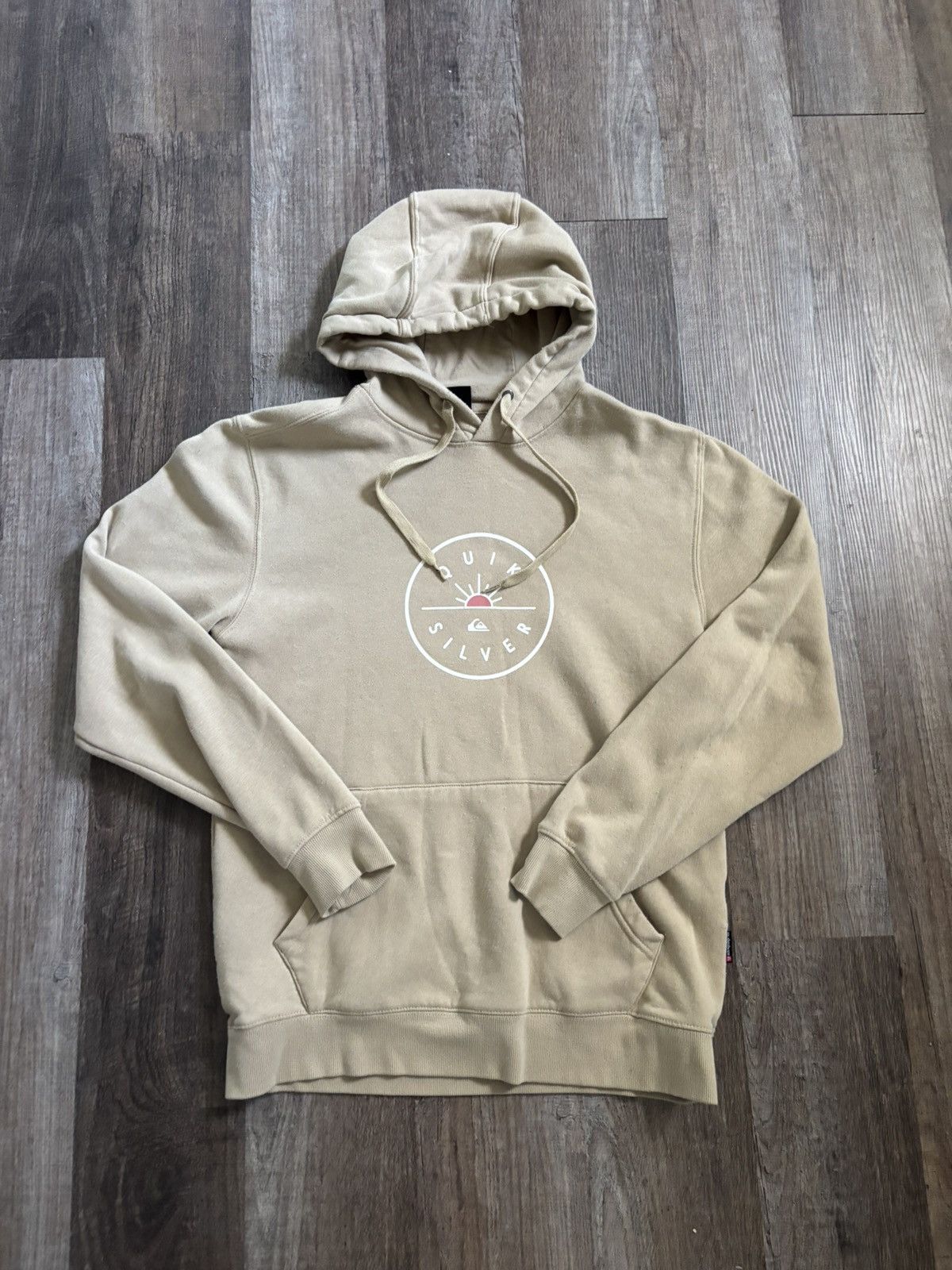 Quiksilver 2000s Quiksilver Logo Hoodie / Sweatshirt Size US S / EU 44-46 / 1 - 1 Thumbnail
