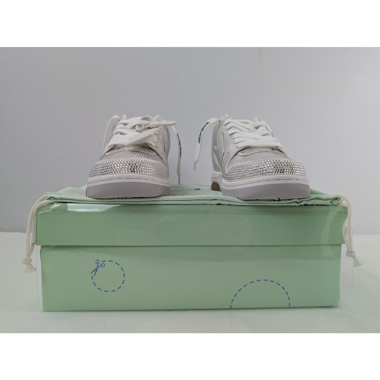 Off-White o1rshd1 Out of Office Strass Sneakers in White Size US 7 / EU 40 - 18 Thumbnail