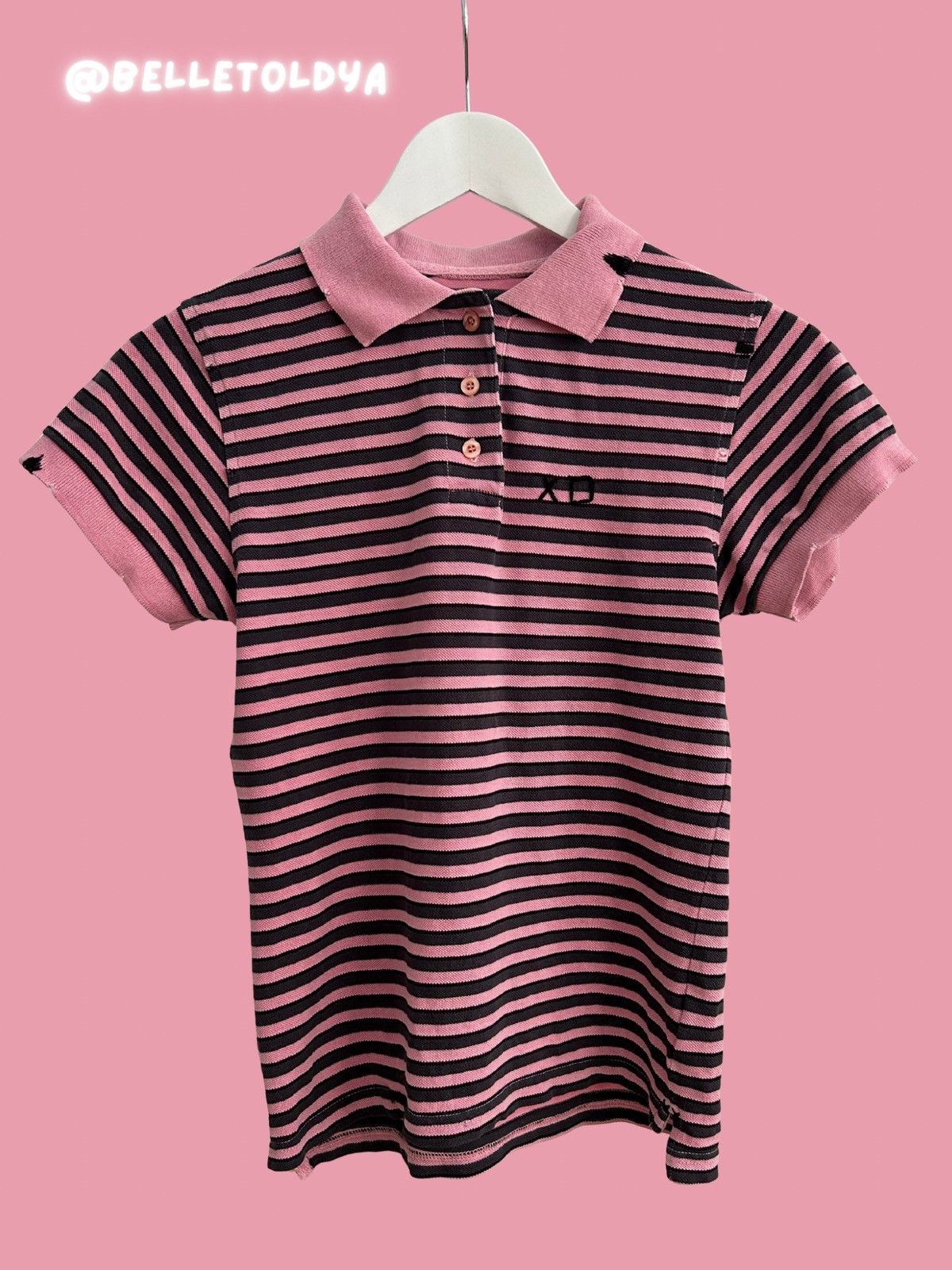 Other Geelong Stripped Polo Size M / US 6-8 / IT 42-44 - 3 Thumbnail