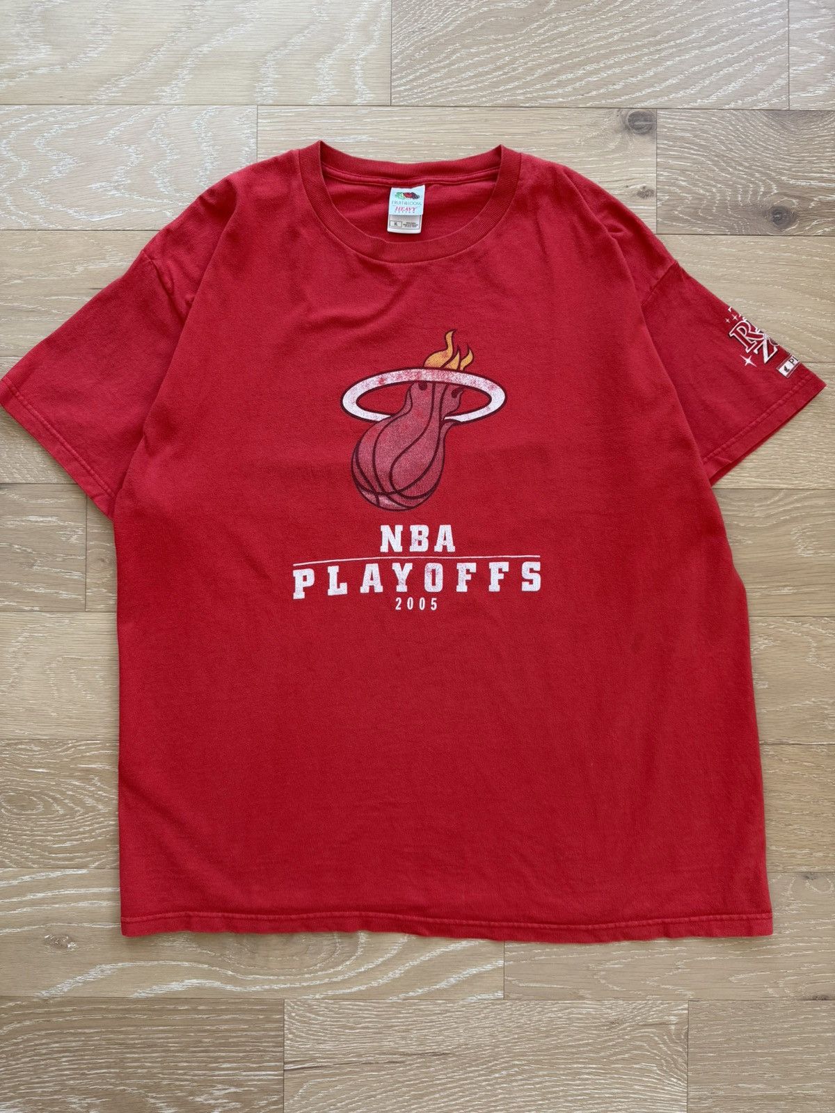 NBA Miami Heat The Red Zone NBA Playoffs 2005 Shirt Size US XL / EU 56 / 4 - 8 Thumbnail