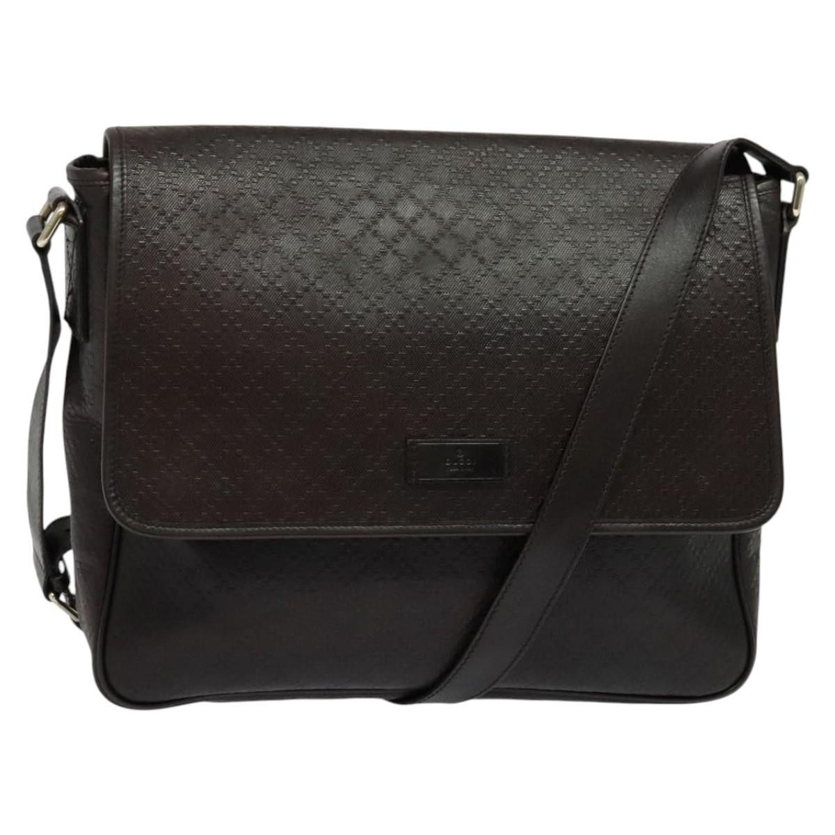 Gucci Gucci Lux Flap Messenger Bag Diamante Leather Size ONE SIZE - 1 Thumbnail