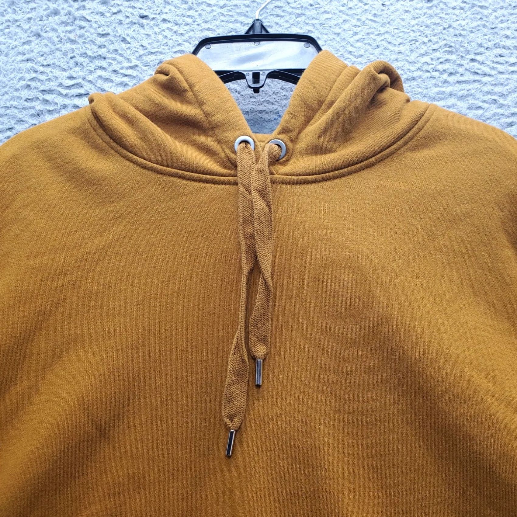 Vintage CALIA Womens Medium Tan Pullover Hoodie Long Sleeve Hooded Lined Sweatshirt Size M / US 6-8 / IT 42-44 - 7 Thumbnail