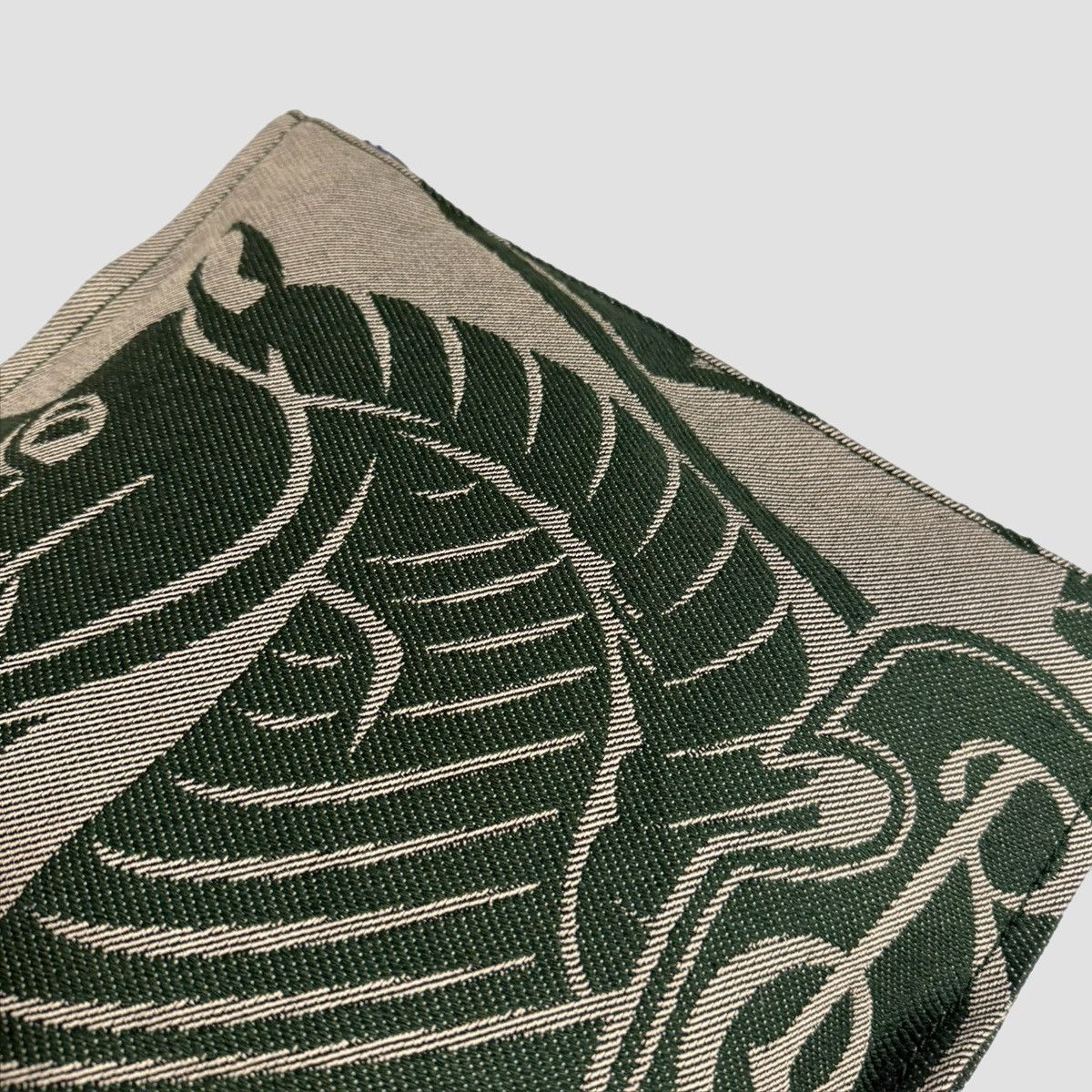 Burberry Burberry EKD Canvas Pouch Green Size ONE SIZE - 14 Thumbnail
