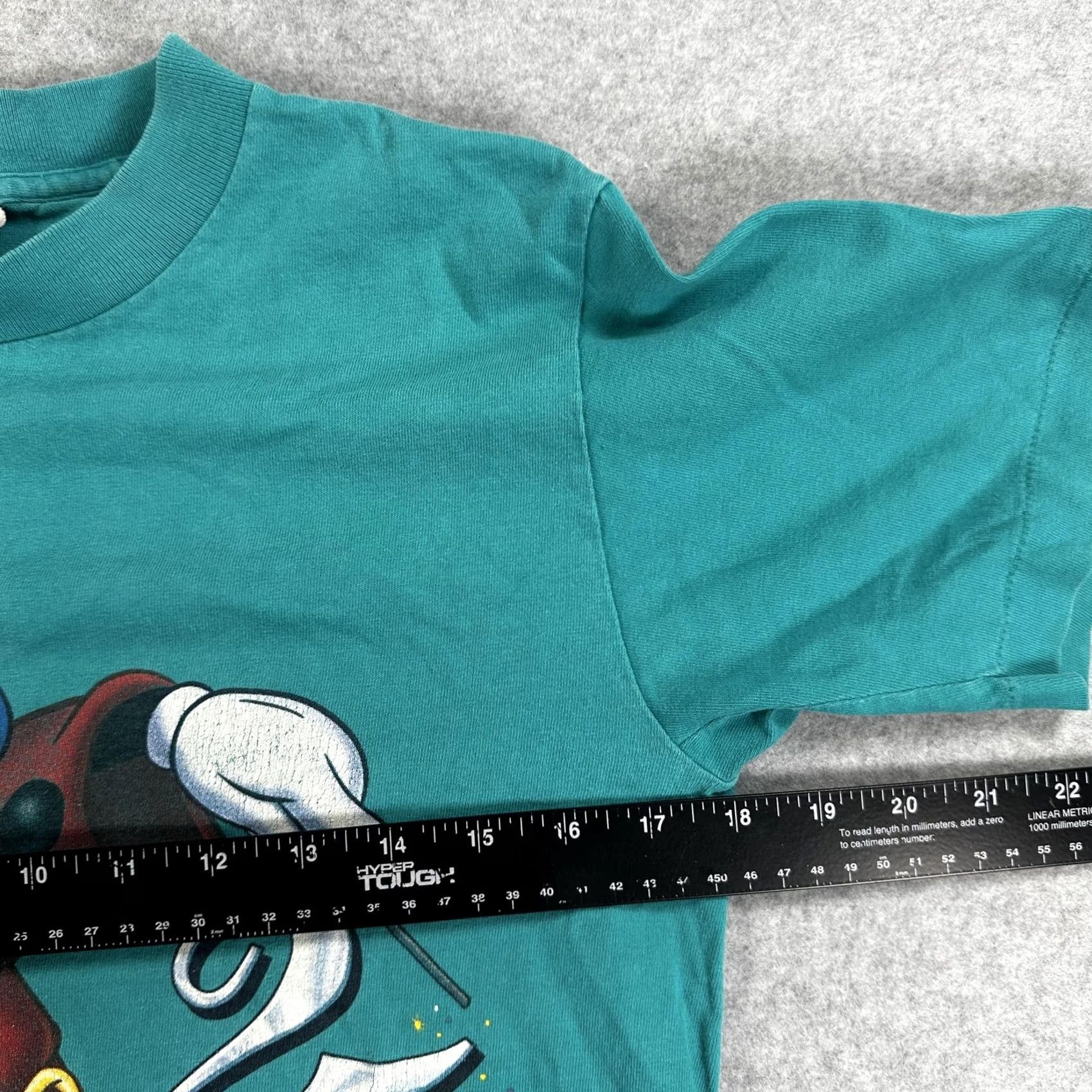 Disney VINTAGE Mickey Inc Shirt Mens Small Green Walt Disney World 25 Mickey Mouse 90s Size US S / EU 44-46 / 1 - 4 Thumbnail