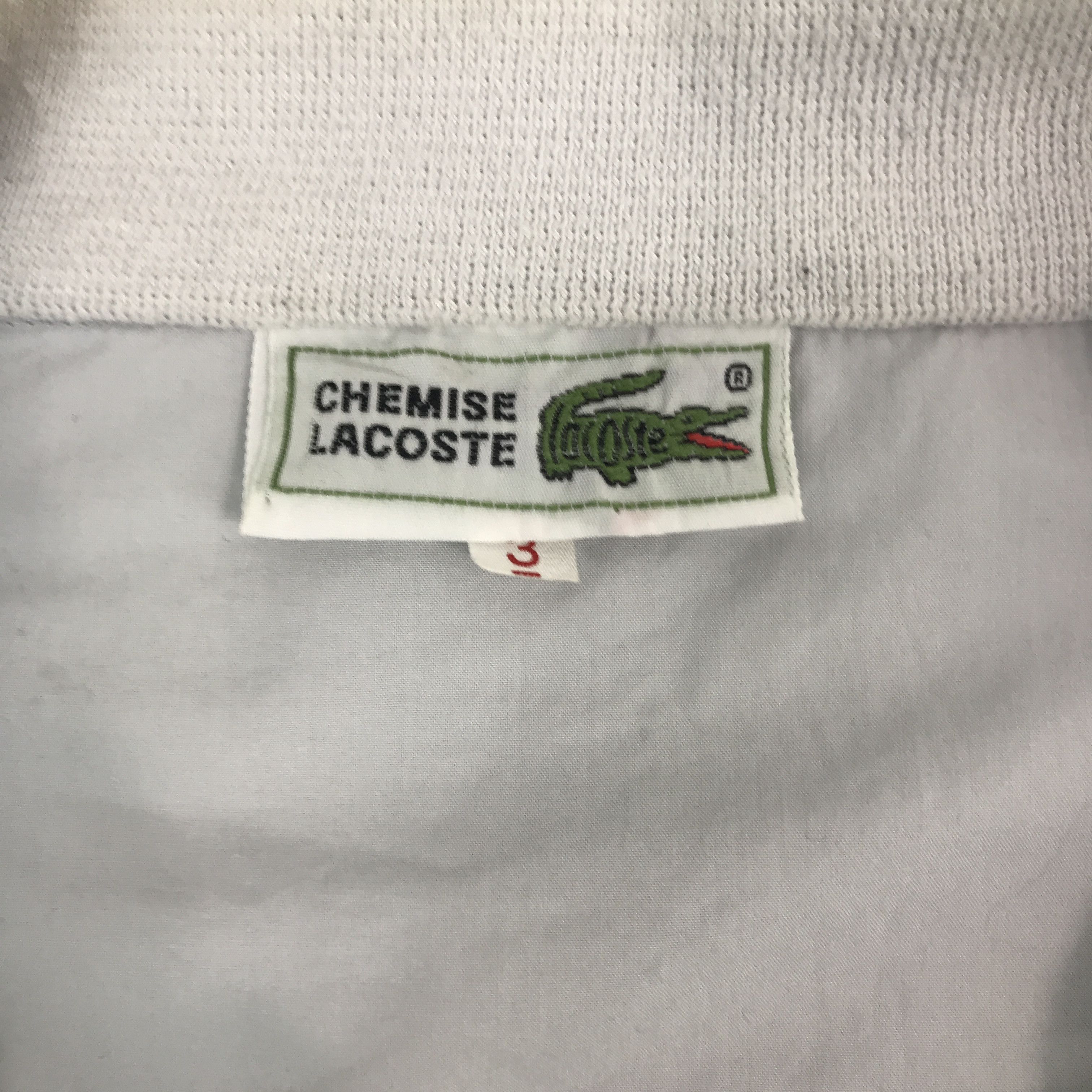 Lacoste × Vintage Vintage Lacoste zipper light blue Jacket Size US L / EU 52-54 / 3 - 9 Thumbnail
