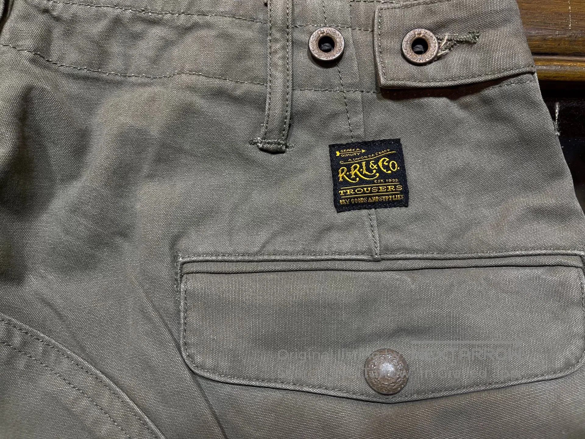RRL Ralph Lauren RRL Vintage Patchwork Casual Pants. Size US 30 / EU 46 - 6 Thumbnail