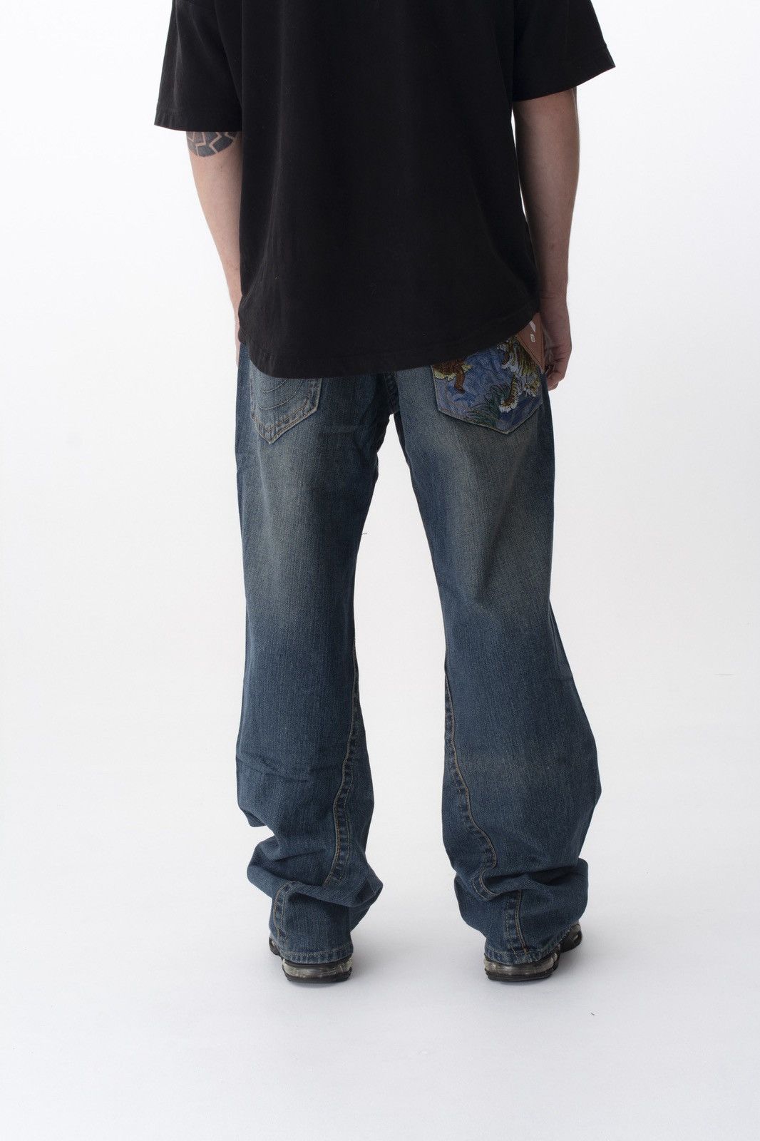 True Religion True religion faded denim distressed pants Size US 42 / EU 58 - 5 Thumbnail