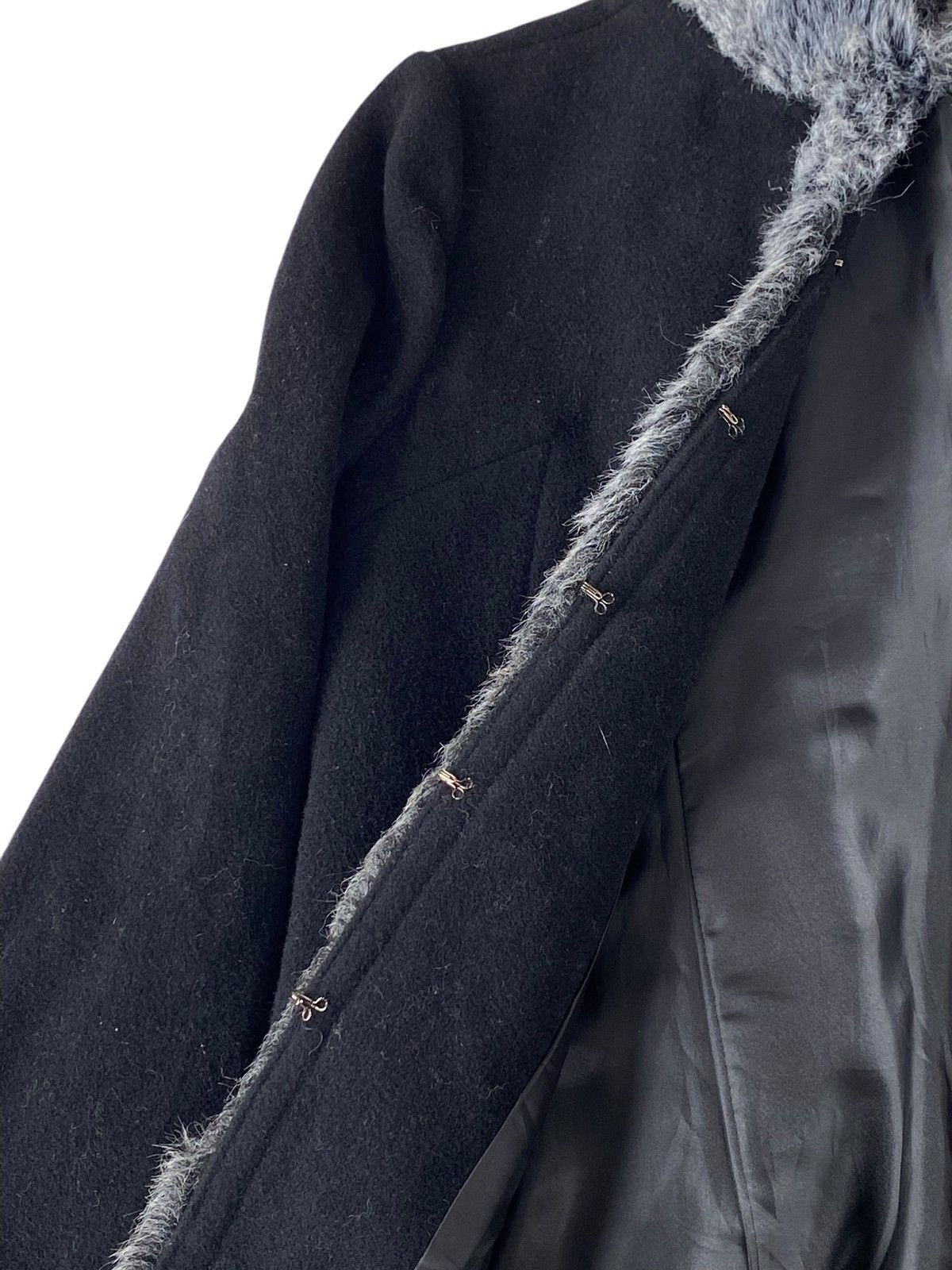 Japanese Brand Peyton Place Wool Jacket Fur Size US M / EU 48-50 / 2 - 7 Thumbnail