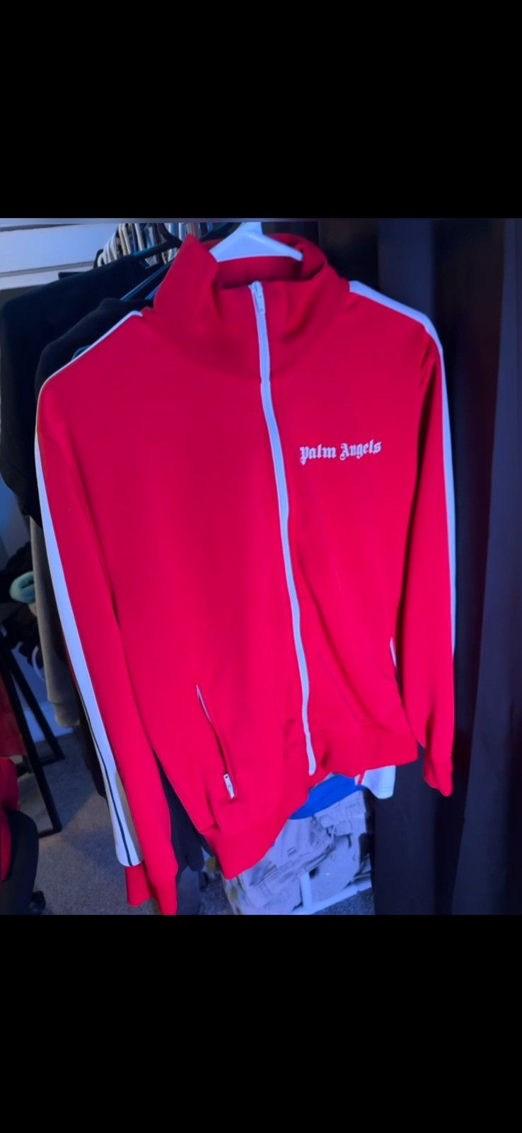 Palm Angels レッドジャケット 海外サイズXS レア Palm Angels レッドジャケット 海外サイズXS レア