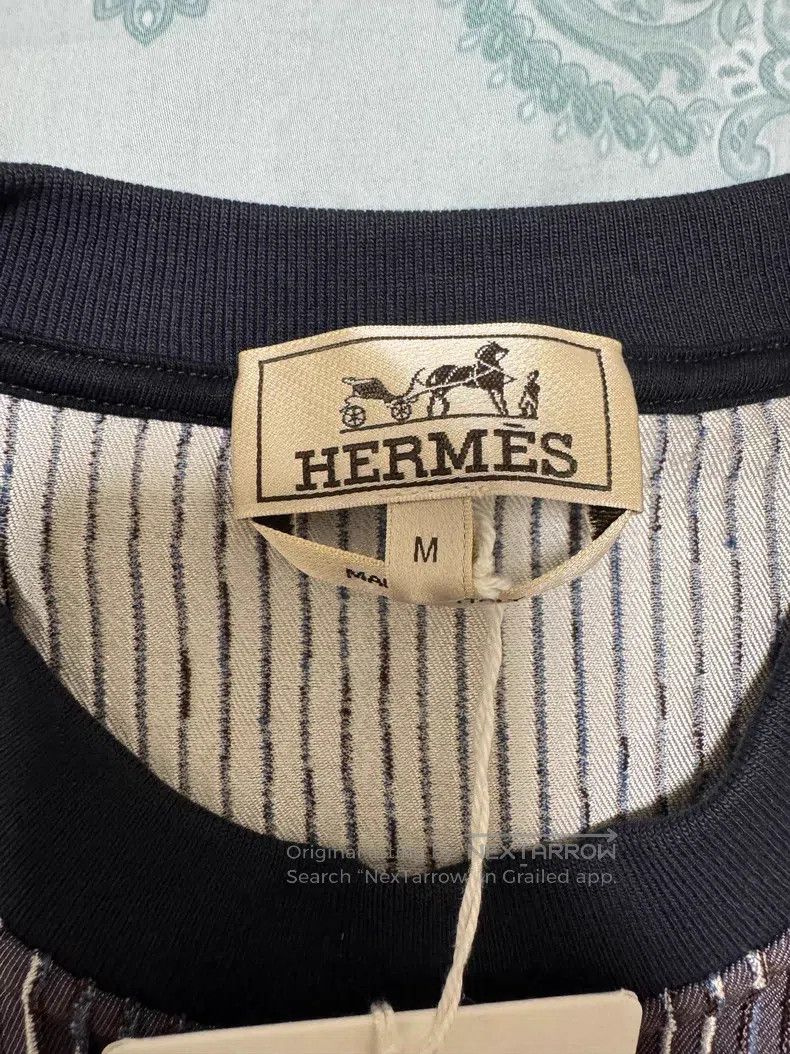 Hermes Hermes Silk sweatshirt jacket Size US M / EU 48-50 / 2 - 7 Thumbnail