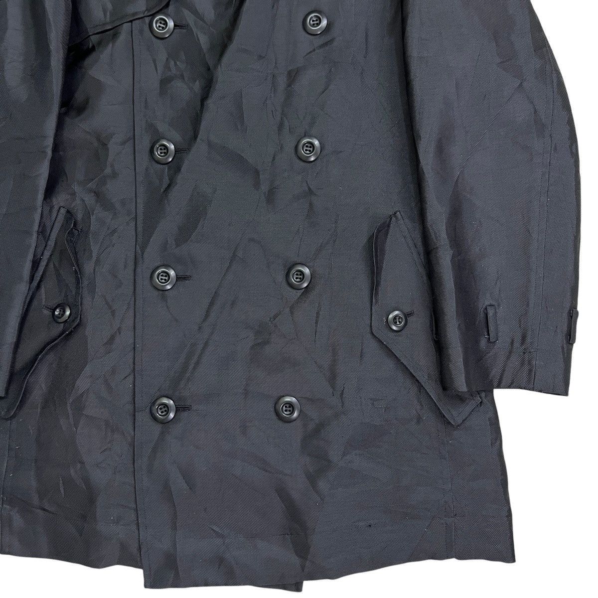 🔥 1997 ISSEY MIYAKE MEN DOUBLE BREASTED COAT MADE IN JAPAN