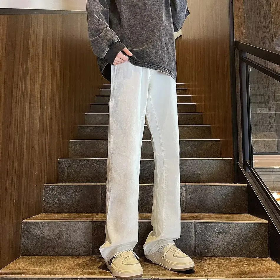 Japanese Brand × Jean Retro casual wide leg high street jeans Size US 32 / EU 48 - 1 Thumbnail
