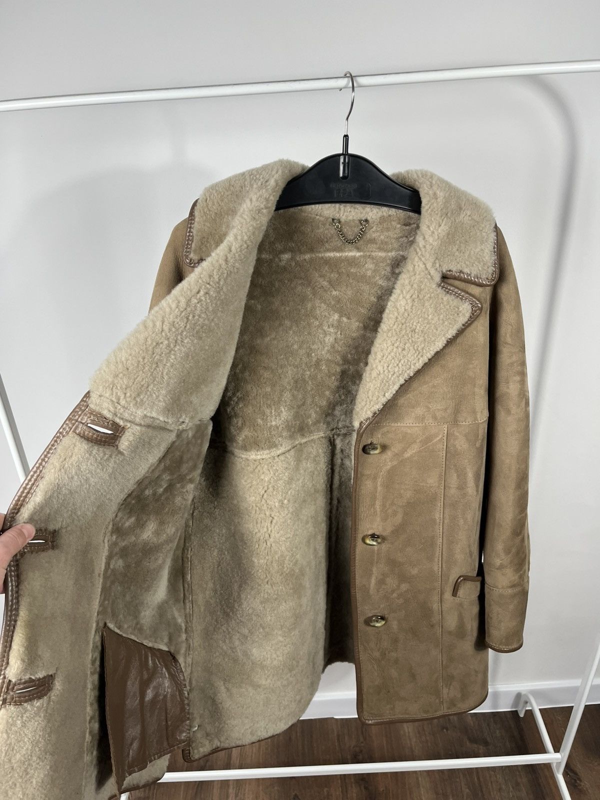 Other Women’s Lambskin Shearling Coat Brown Real Sheepskin size L Size L / US 10 / IT 46 - 7 Thumbnail