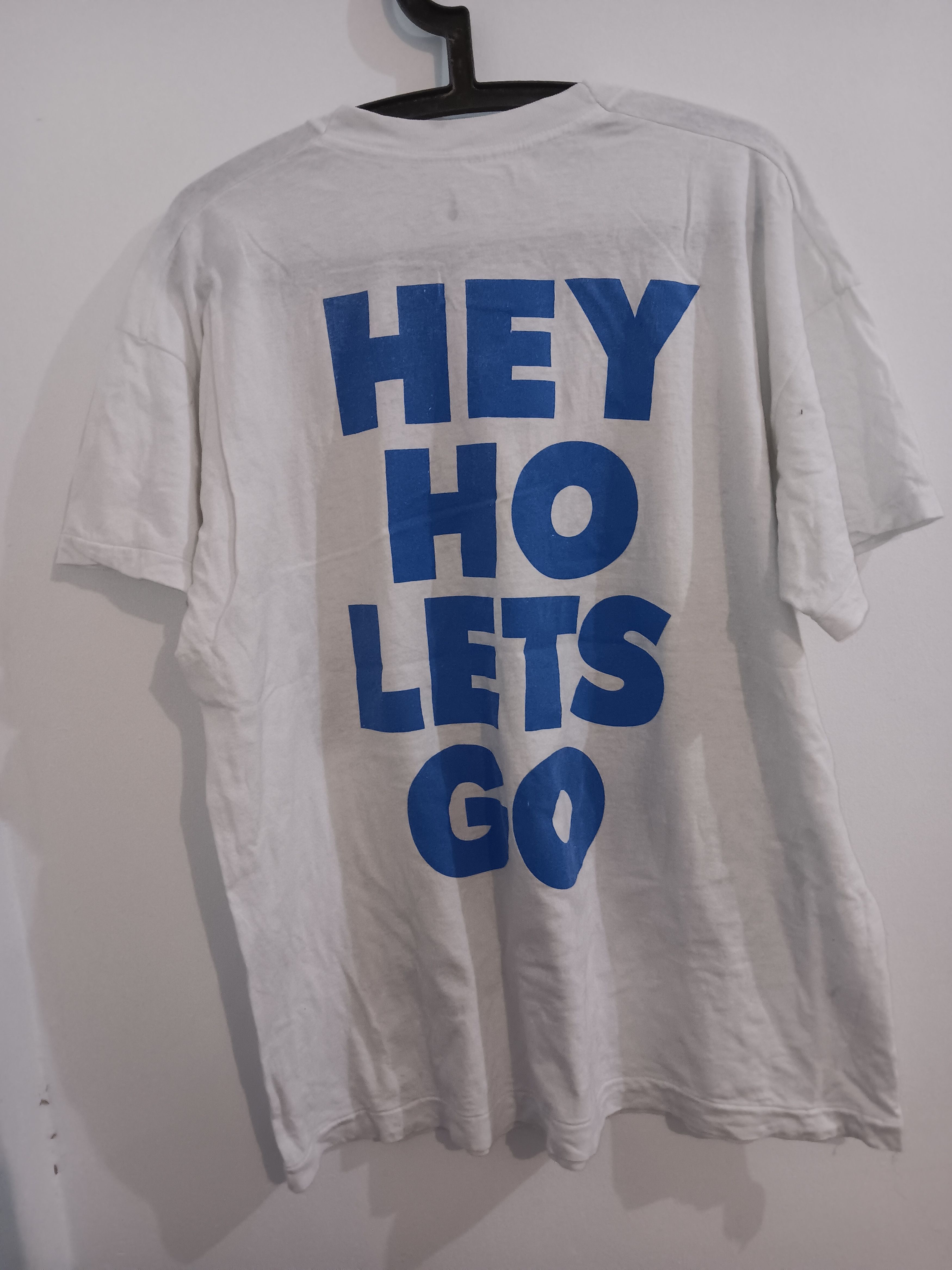 Band Tees × Vintage VINTAGE RAMONES 1994 HEY HO LETS GO T-SHIRT RARE Size US L / EU 52-54 / 3 - 2 Thumbnail