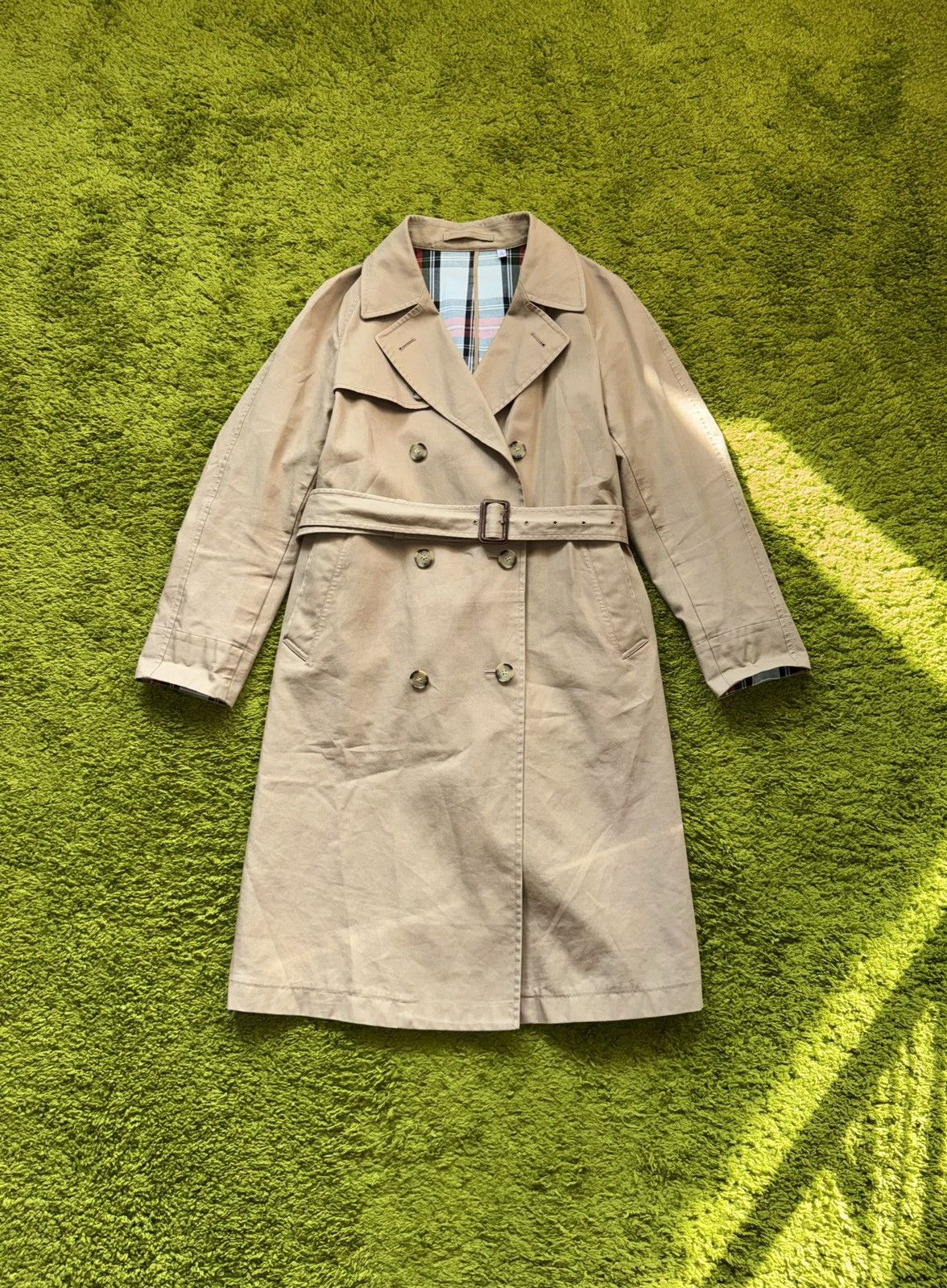 JW Anderson × Uniqlo J.W. Anderson x Uniqlo checkered reversible trench coat Size US M / EU 48-50 / 2 - 4 Thumbnail